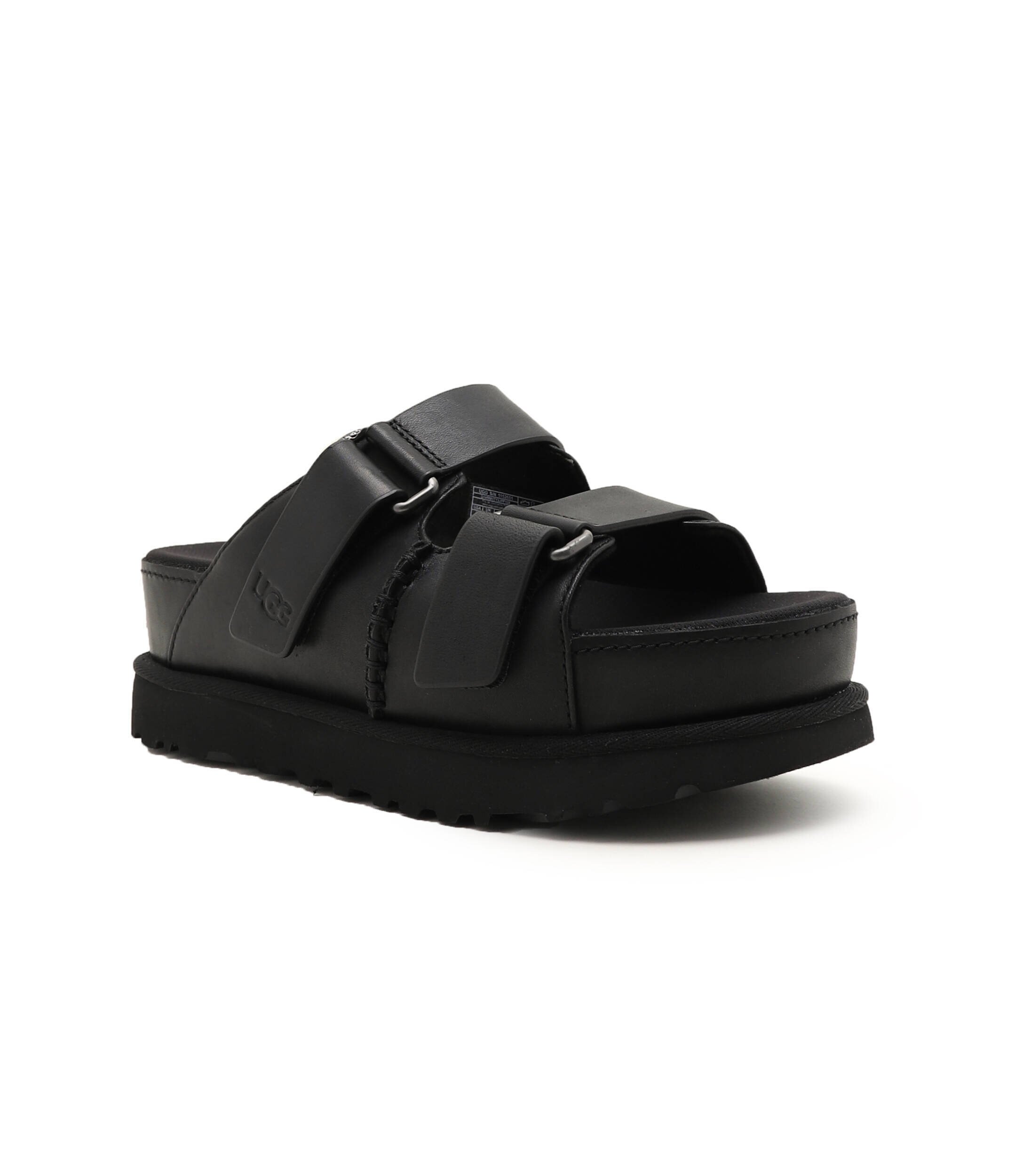 UGG De piele șlapi W GOLDENSTAR HI SLIDE