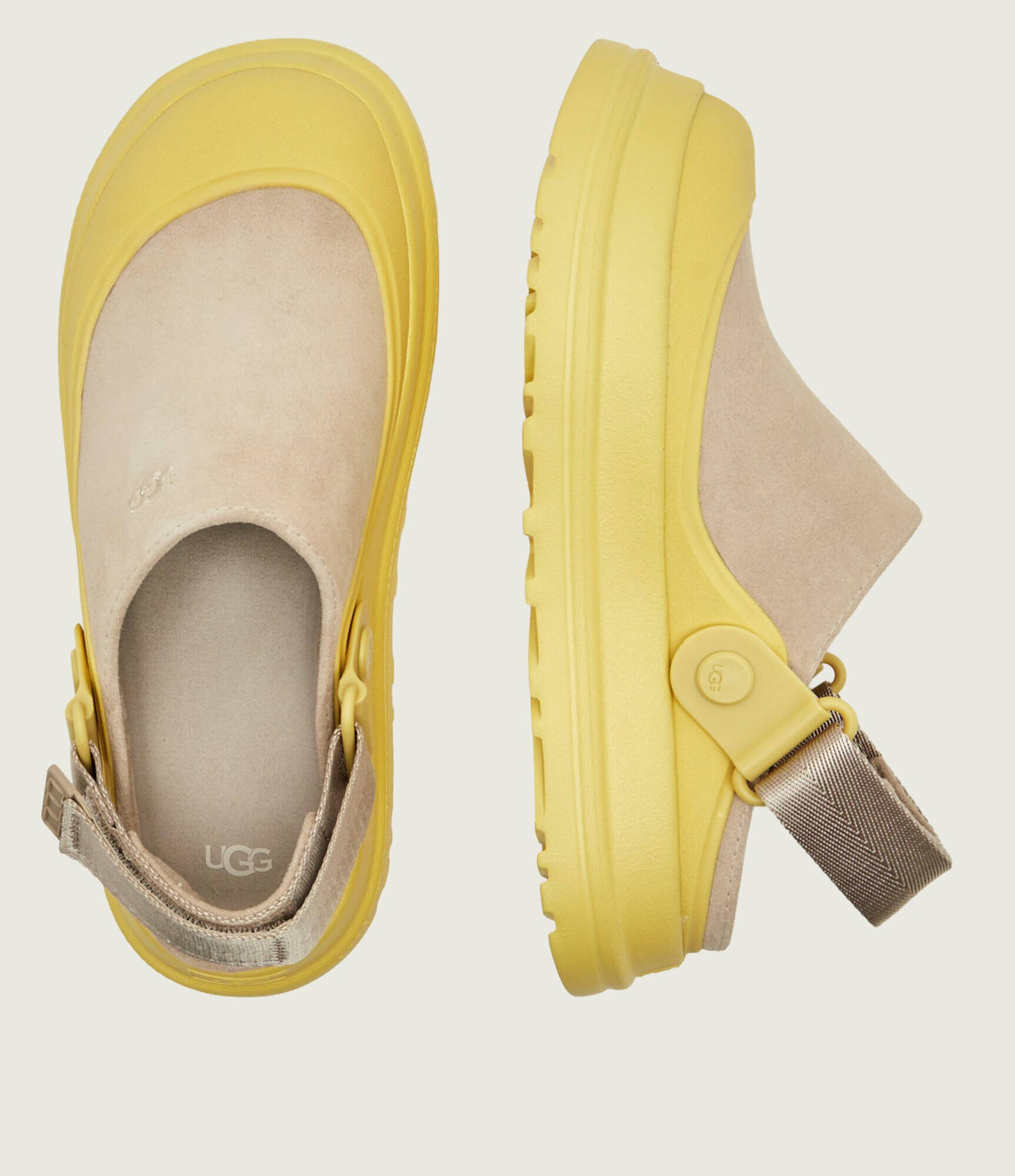 UGG Mule 2 în 1 Goldenglow | piele întoarsă