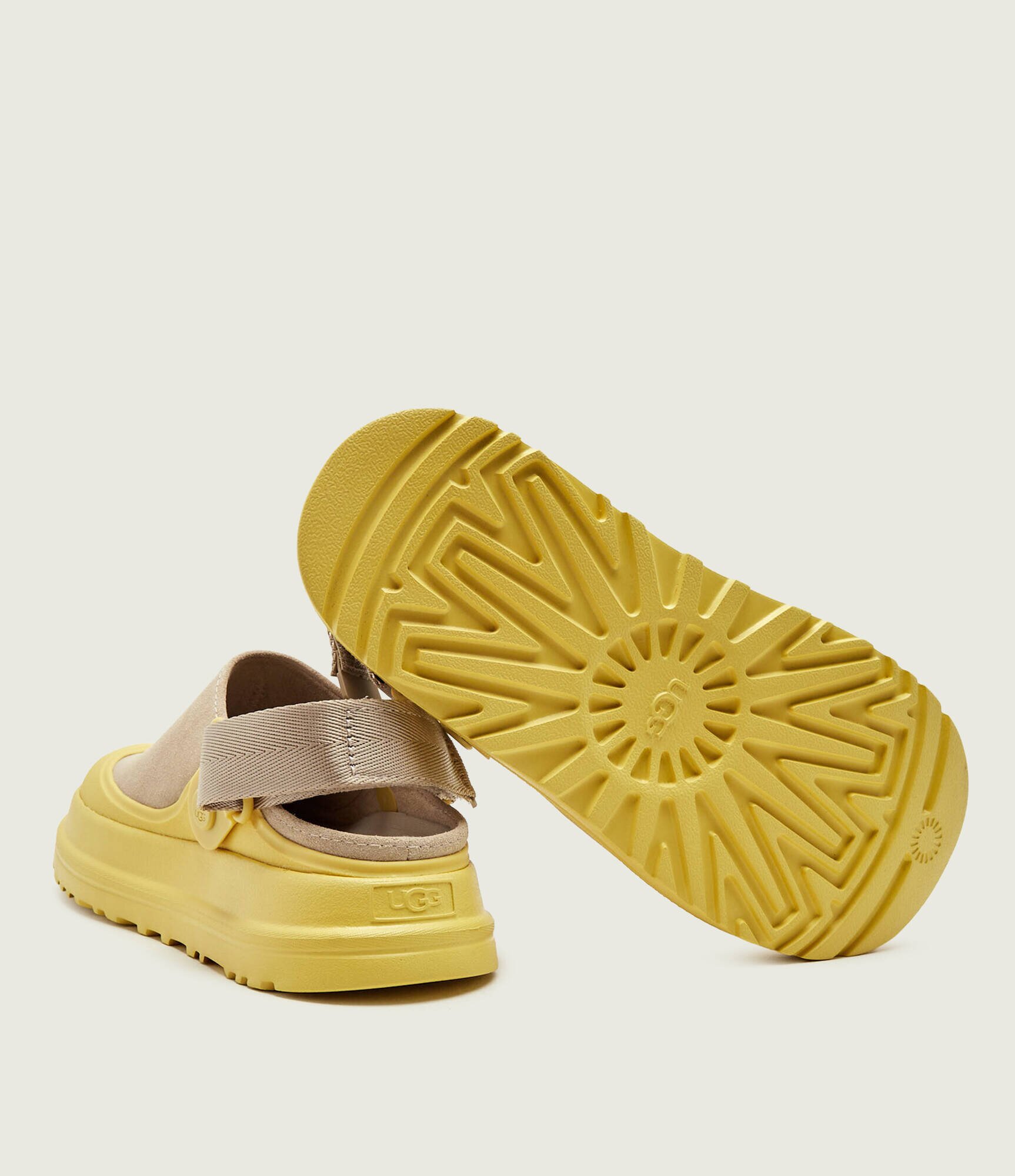 UGG Mule 2 în 1 Goldenglow | piele întoarsă