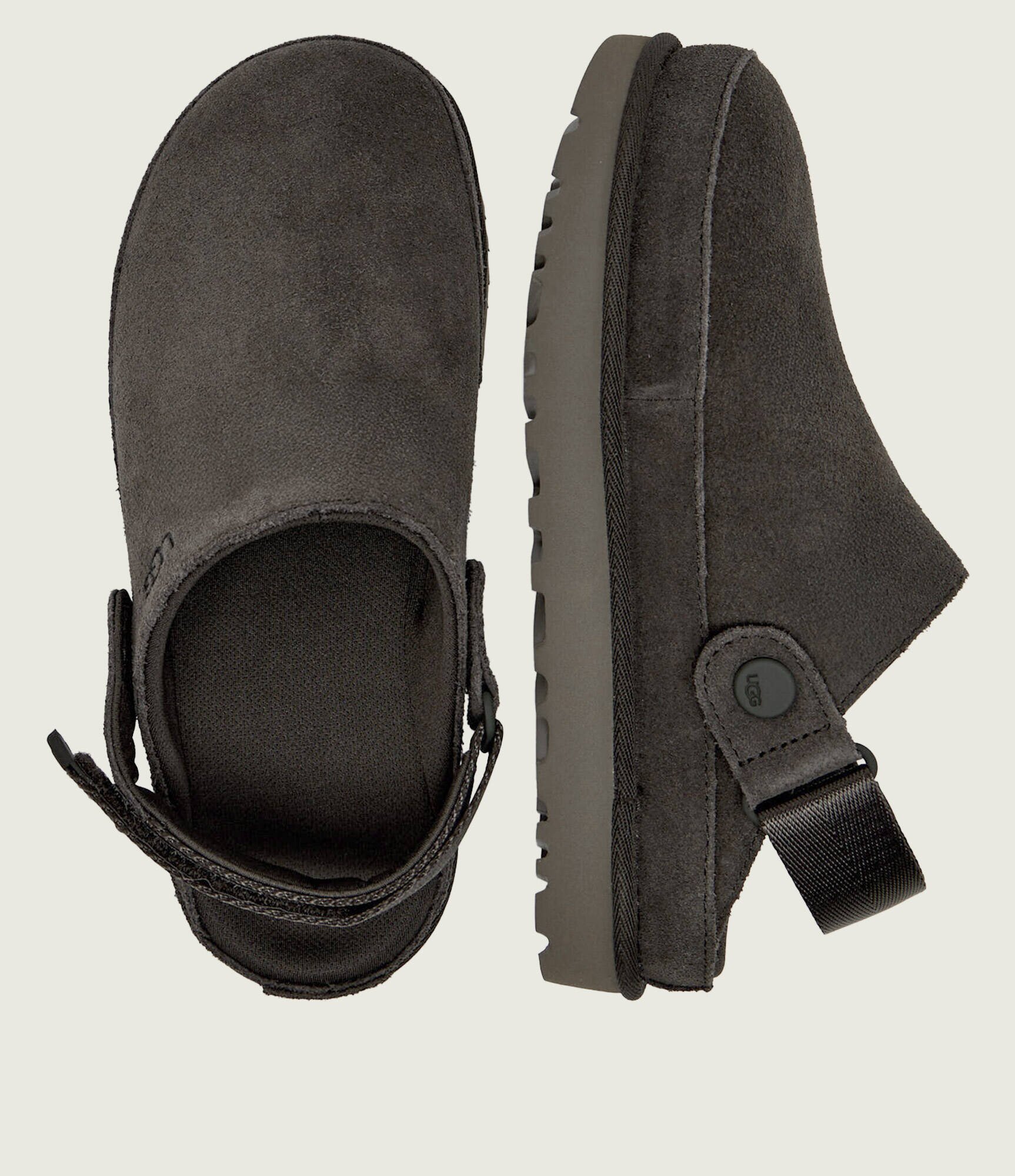 UGG Mule 2 în 1 Goldenstar Clog | piele întoarsă