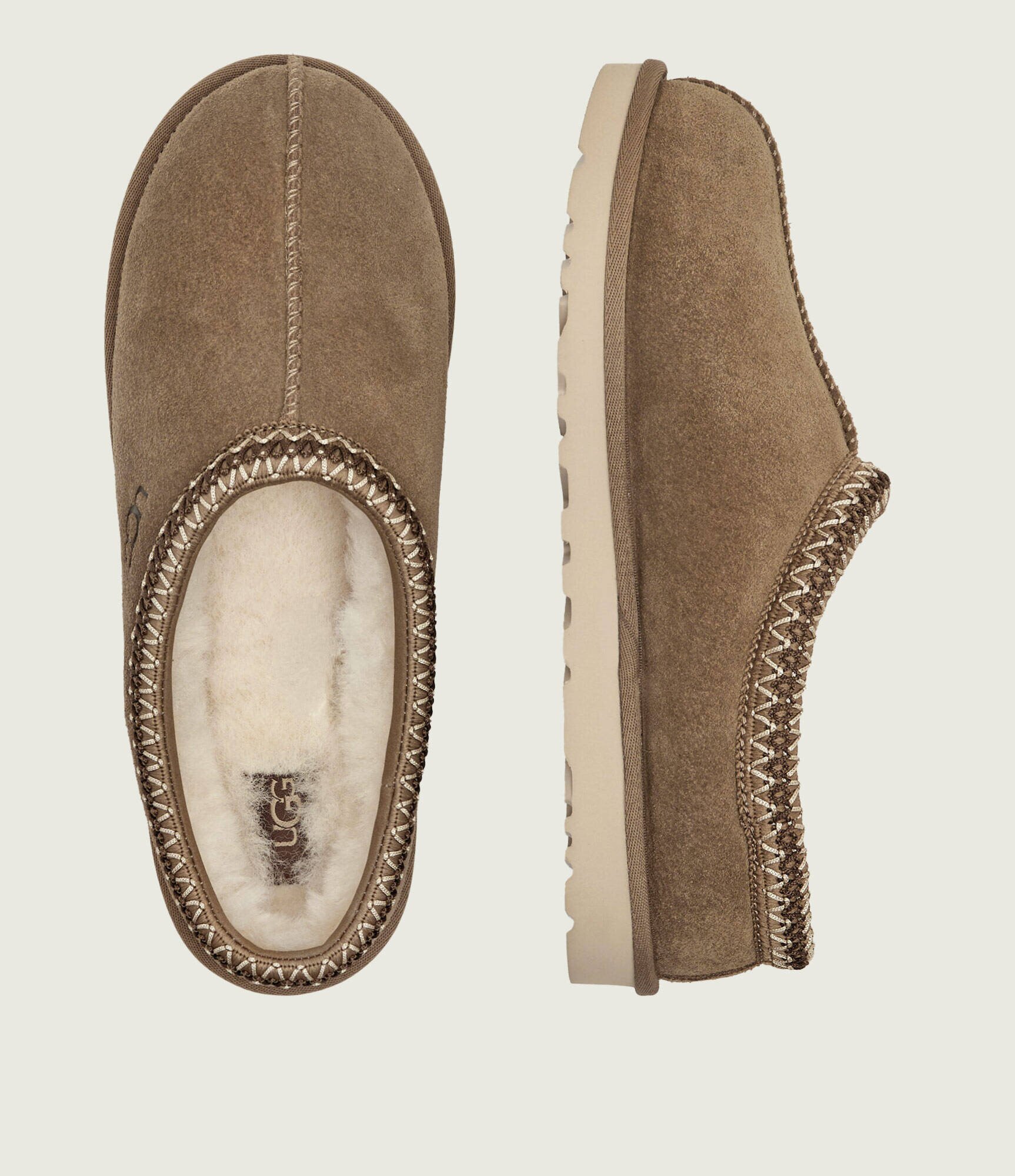 UGG Mules (încălțăminte) M Tasman II | piele întoarsă (zamsz) | cu adaos de lână