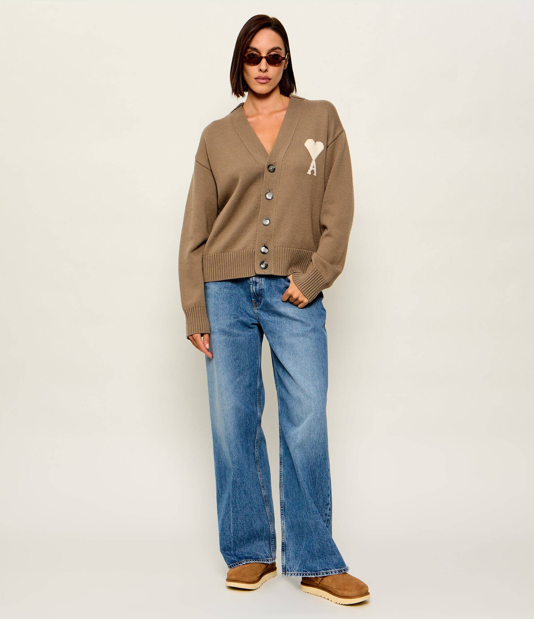 UGG Mules (încălțăminte) W GOLDENSTAR CLOG | piele întoarsă