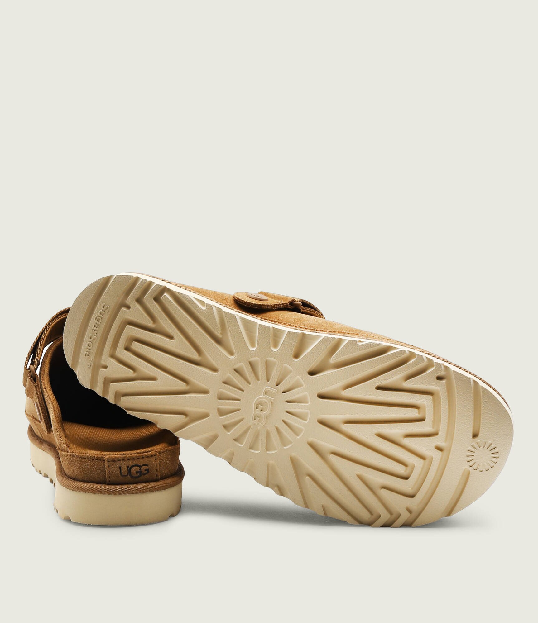 UGG Mules (încălțăminte) W GOLDENSTAR CLOG | piele întoarsă