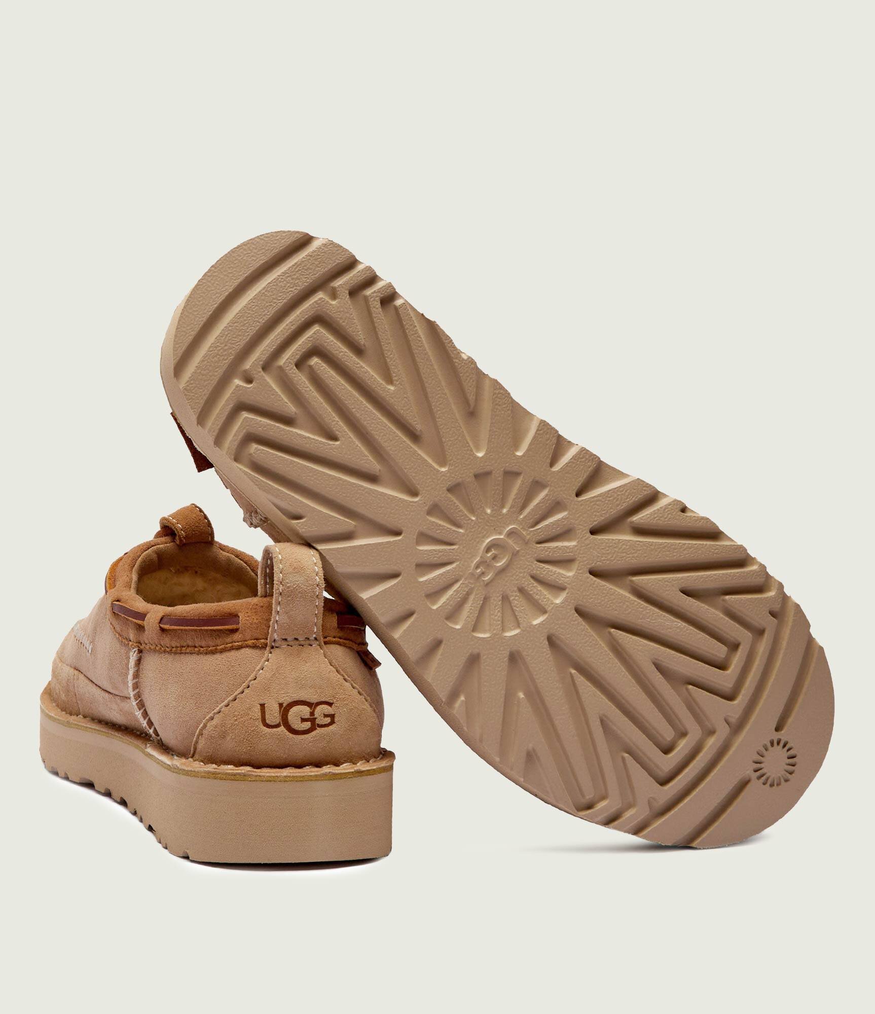 UGG Mules (încălțăminte) W Tasman Crafted Regenerate | piele întoarsă (zamsz) | cu adaos de lână