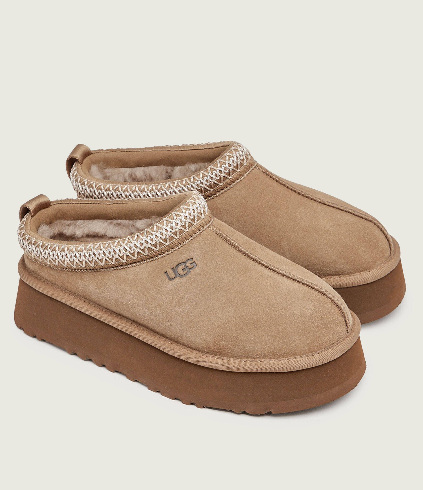 UGG Mules (încălțăminte) W Tazz II | piele întoarsă (zamsz) | cu adaos de lână