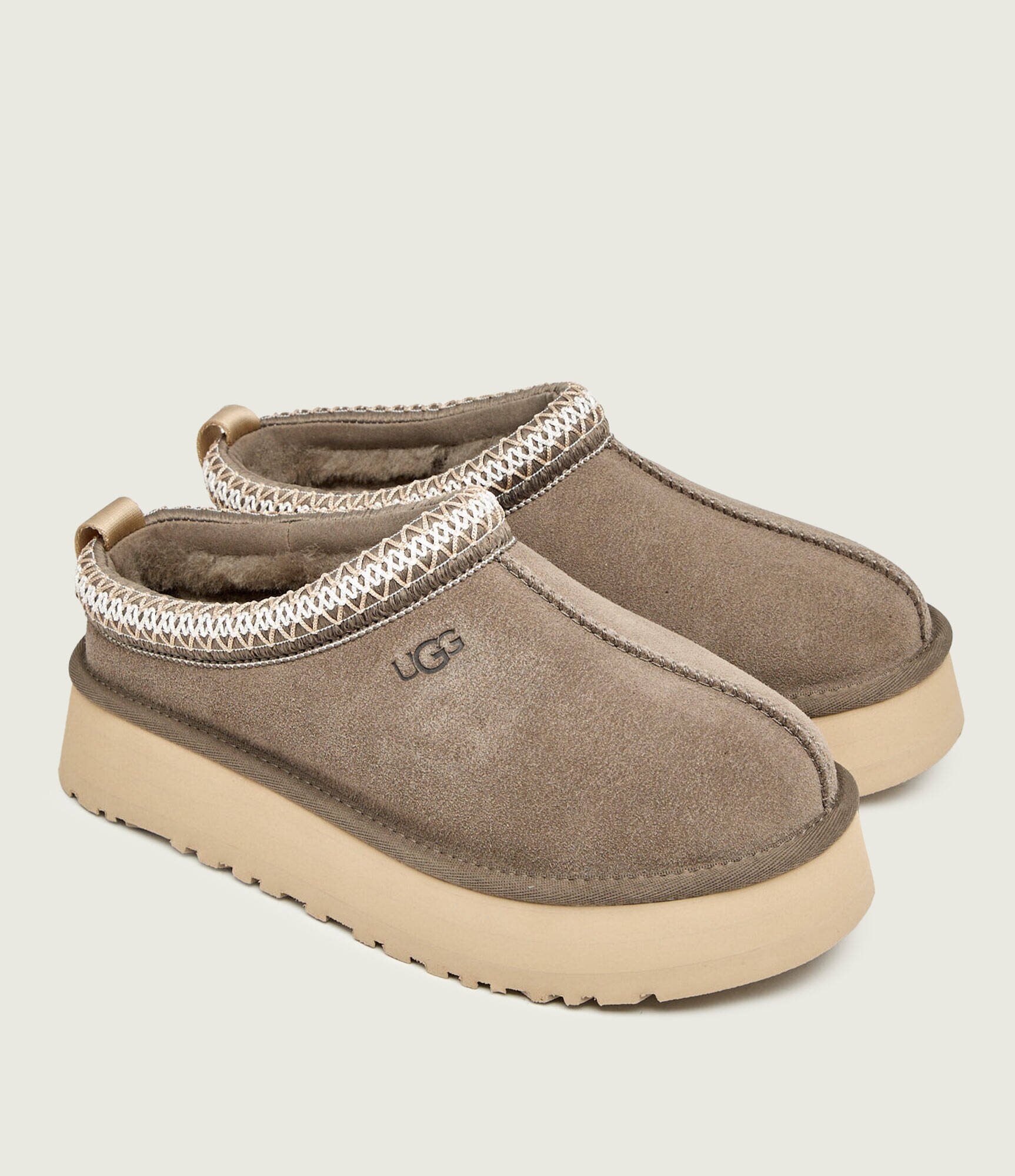 UGG Mules (încălțăminte) W Tazz II | piele întoarsă (zamsz) | cu adaos de lână