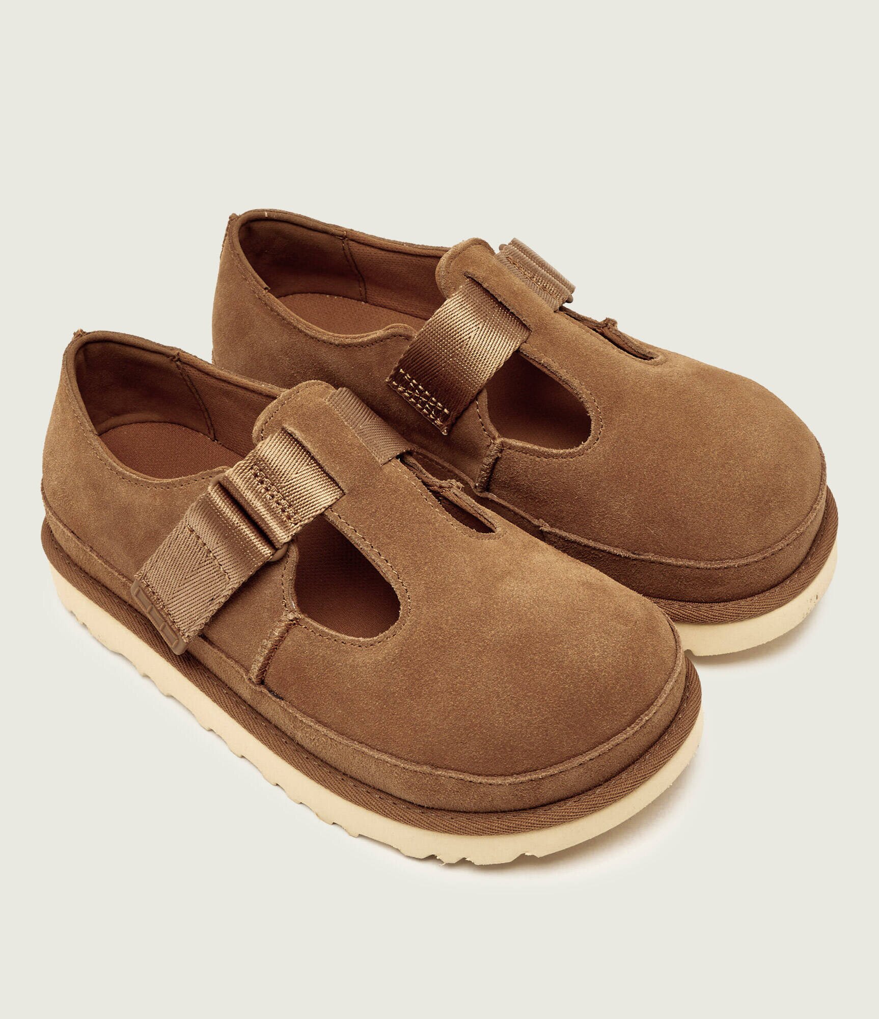 UGG Pantofi GOLDENSTAR MARY JANE | piele întoarsă