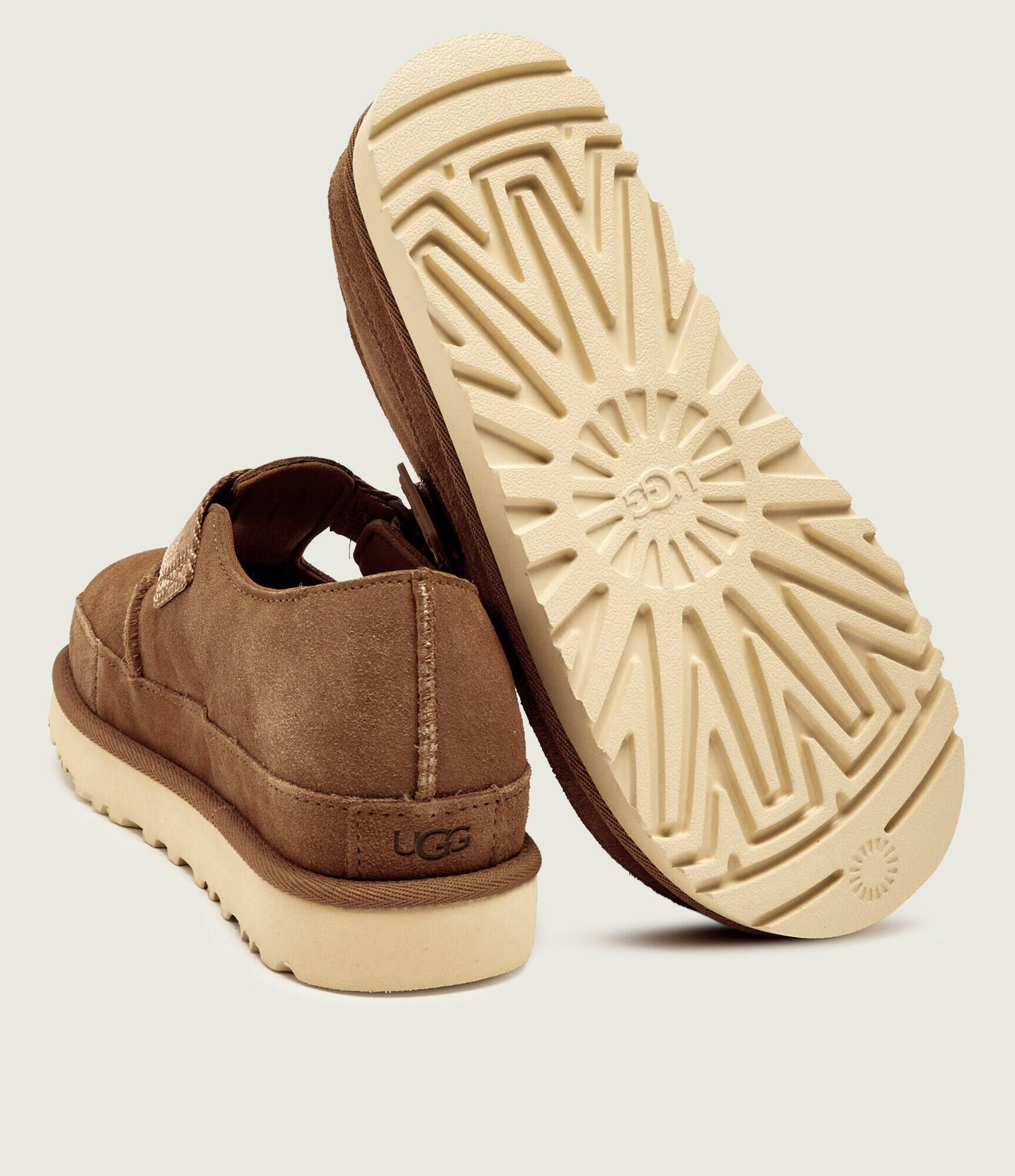 UGG Pantofi GOLDENSTAR MARY JANE | piele întoarsă