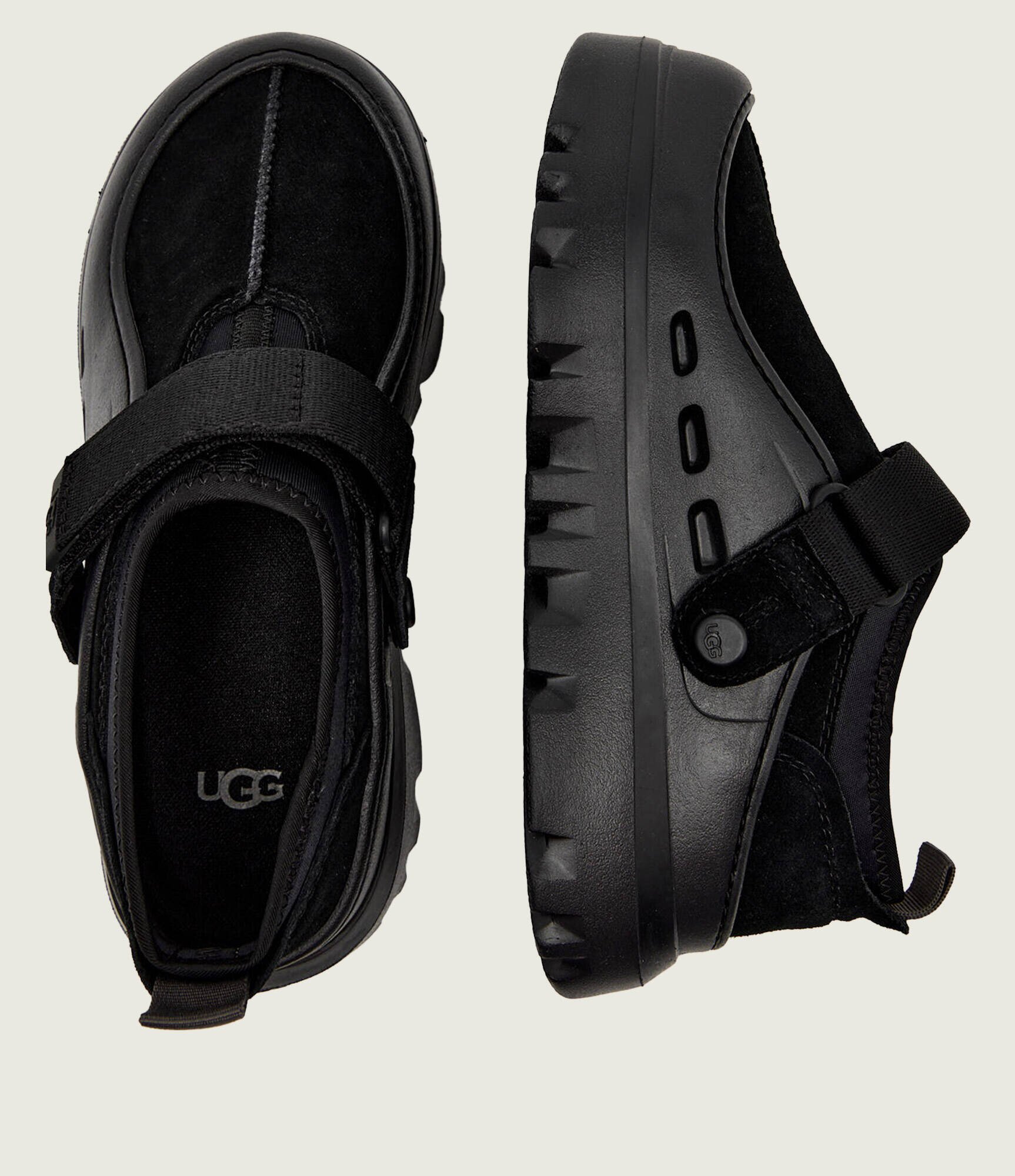 UGG Pantofi M PEAKMOD LOWCUT | piele întoarsă