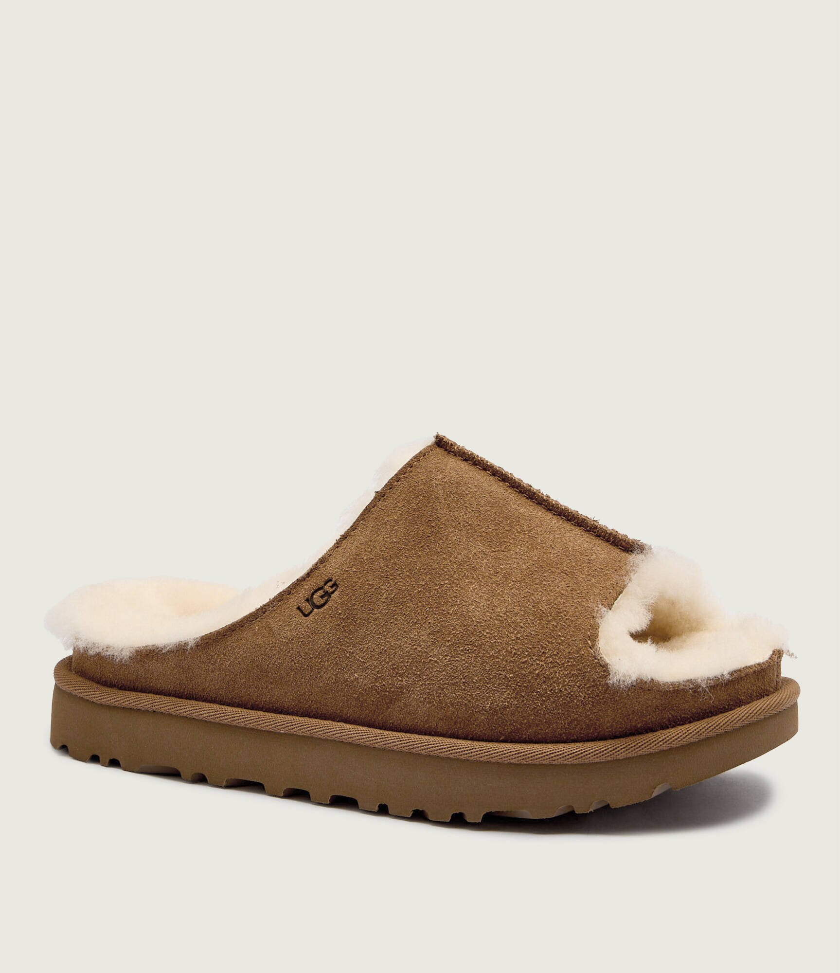 UGG Papuci de casă Greenport cu adaos de lână| shearling | piele întoarsă