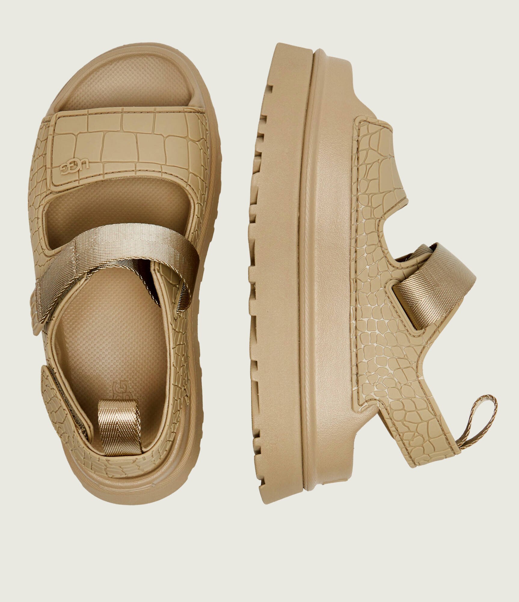 UGG Sandale GoldenGlow Embossed