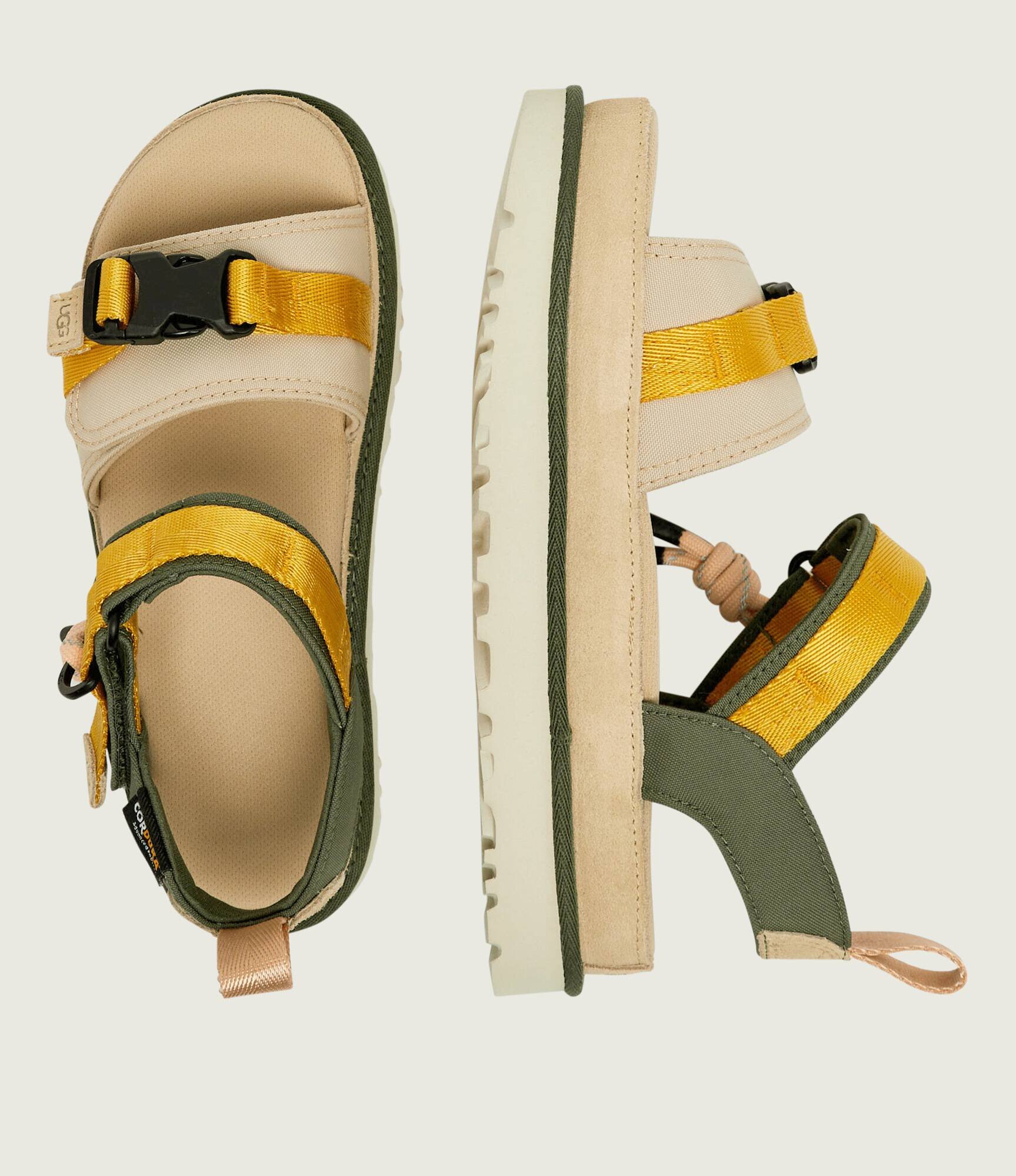 UGG Sandale GOLDENSTAR WILDWOOD | piele întoarsă