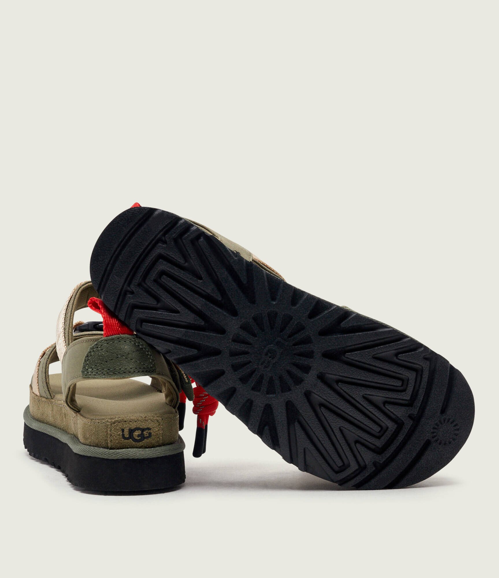 UGG Sandale Goldenstar Wildwood | piele întoarsă
