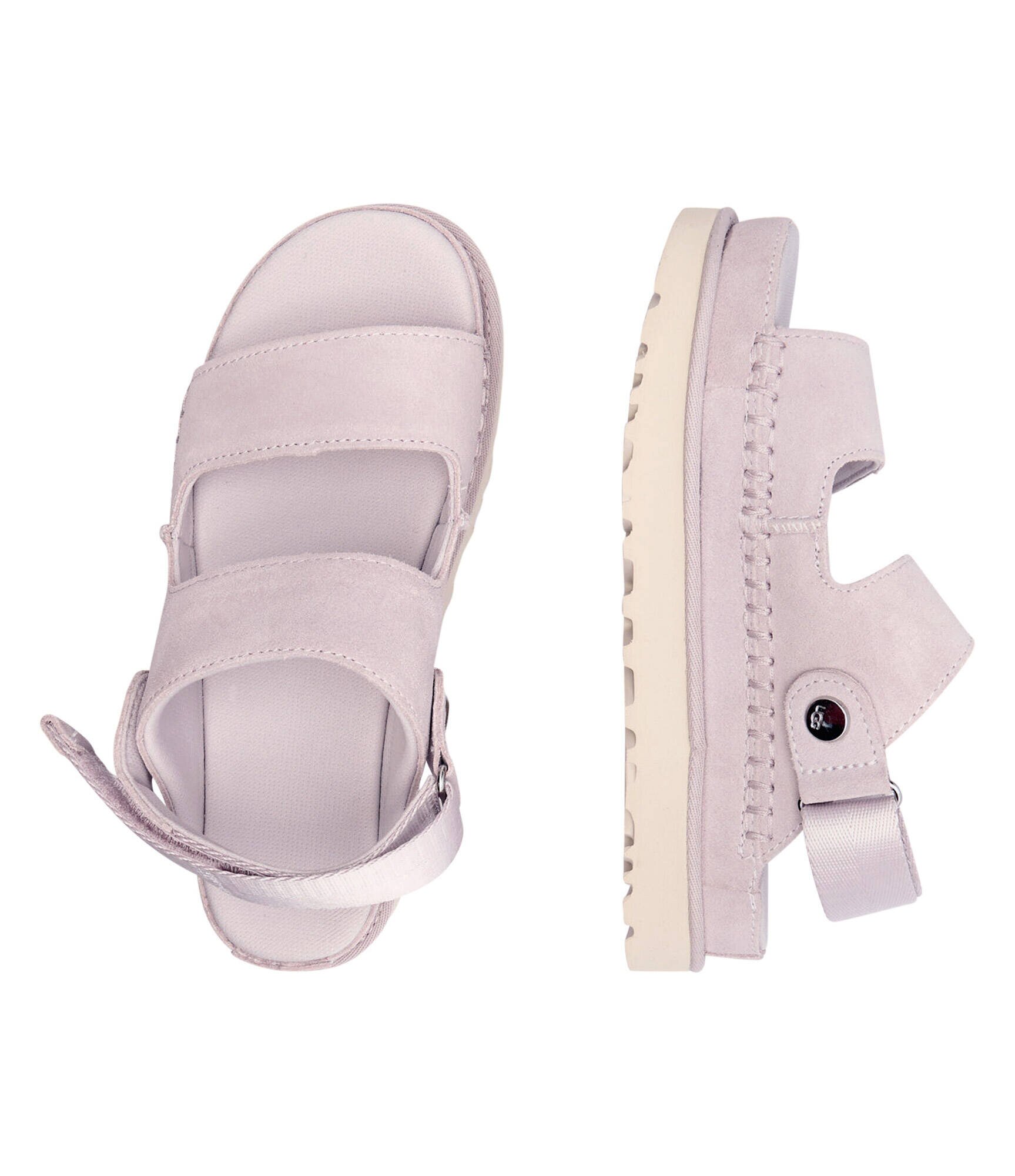 UGG Sandale W GoldenStar Glide | piele întoarsă
