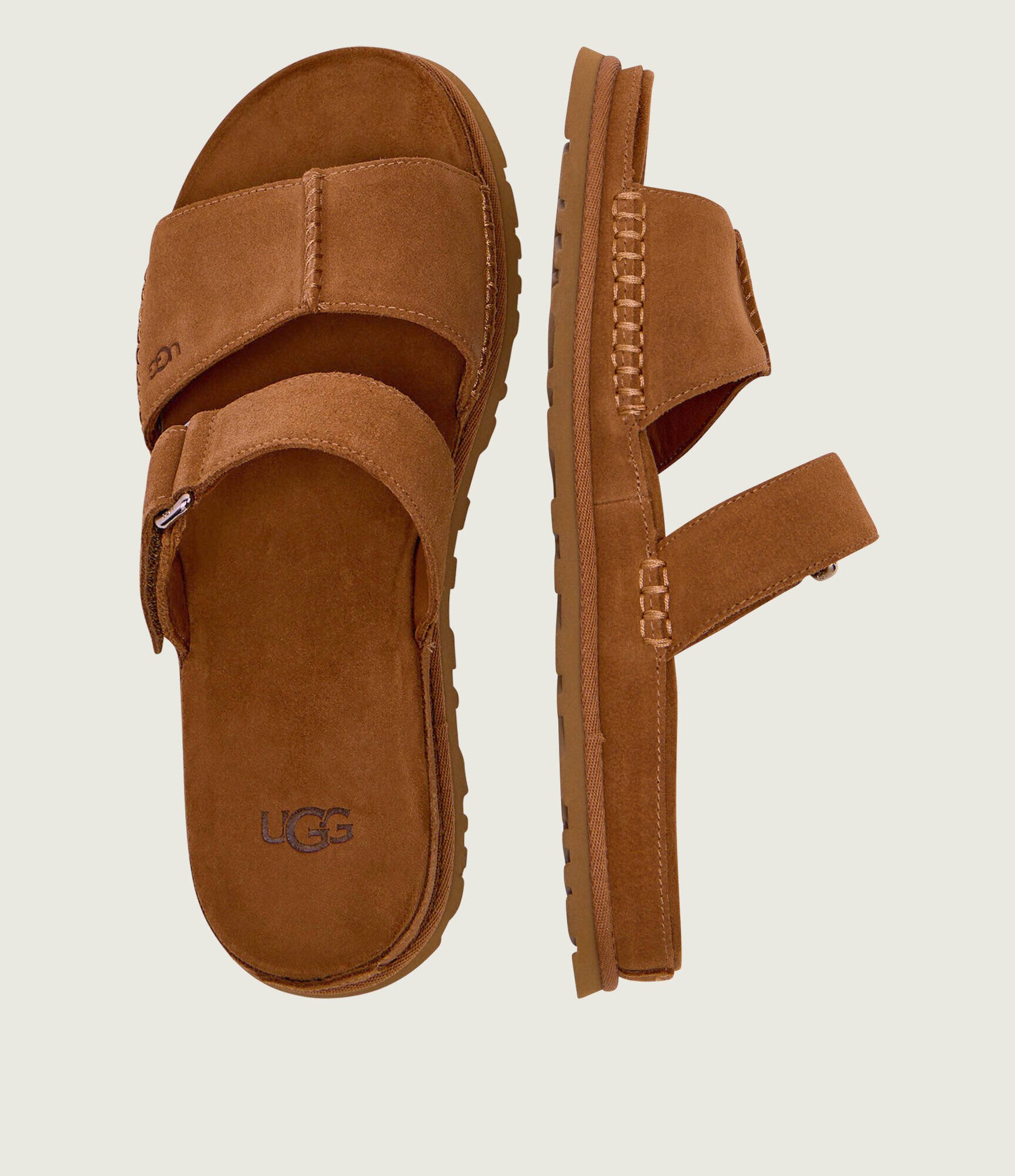 UGG Șlapi GOLDENGAZE | piele întoarsă