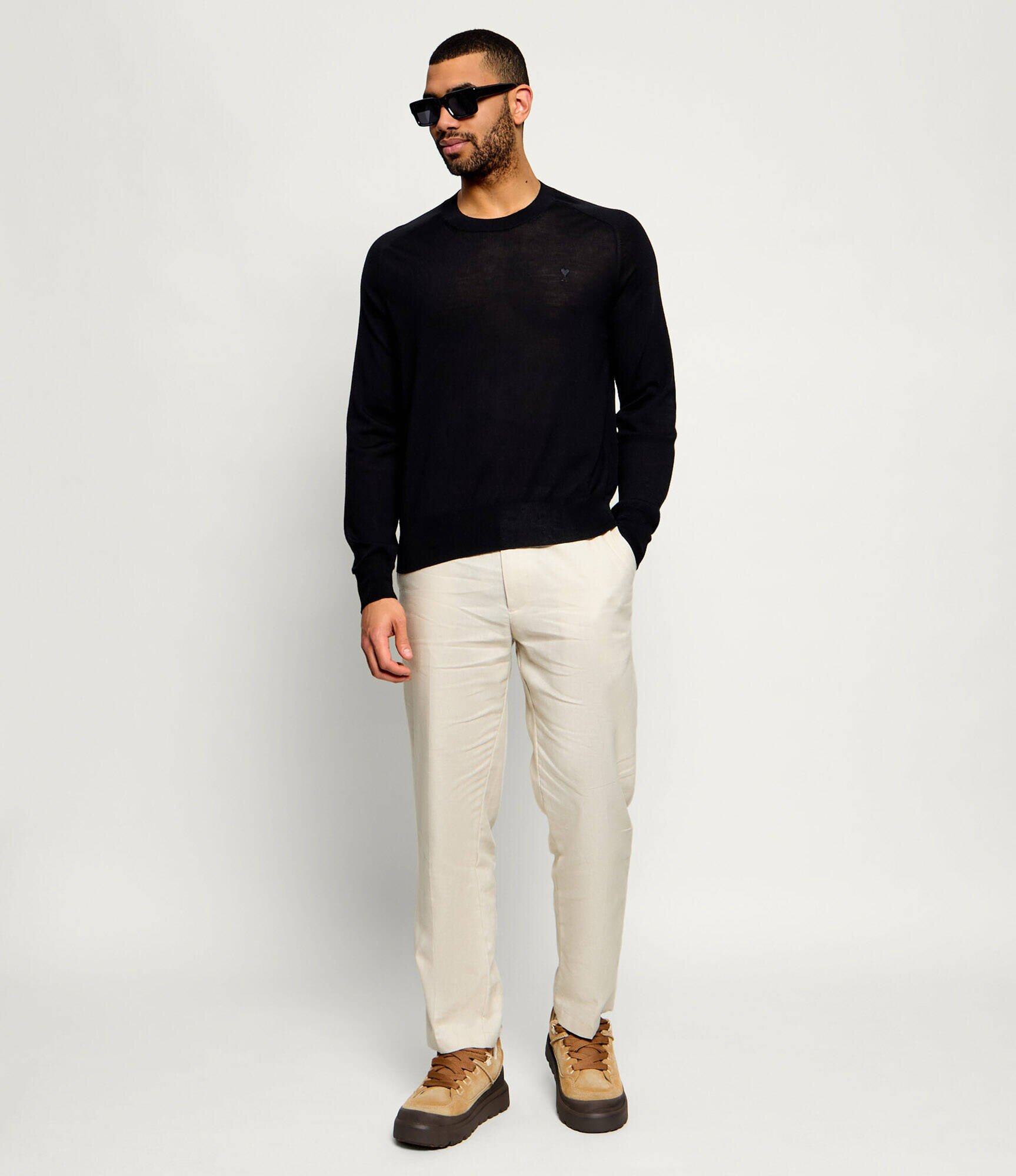 UGG Sneakers HERITAGE UTILITY SNEAKER KNOLL | piele întoarsă