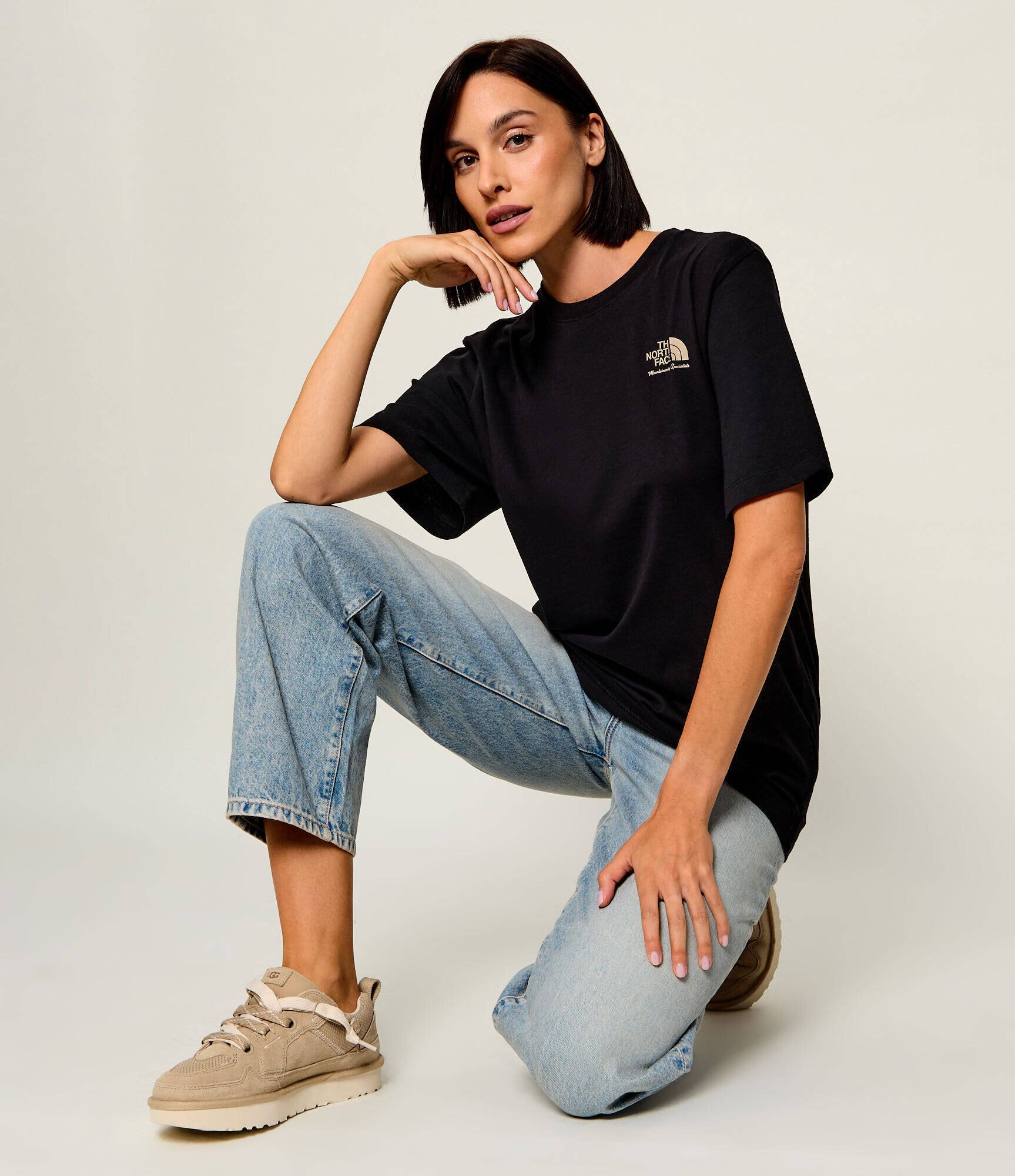 UGG Sneakers LO LOWMEL Highland | piele întoarsă