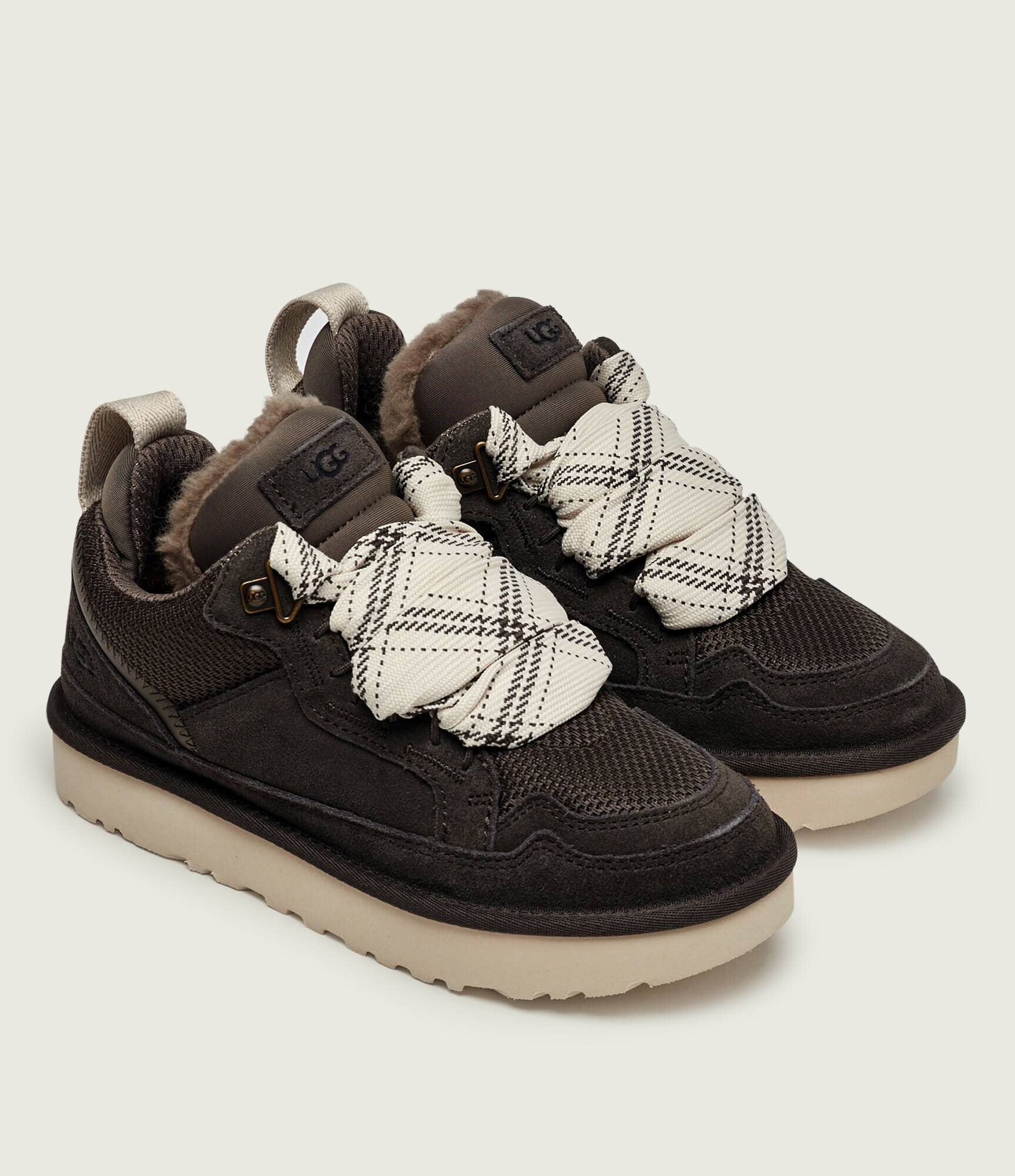 UGG Sneakers LOWMEL cu adaos de lână | shearling | piele întoarsă