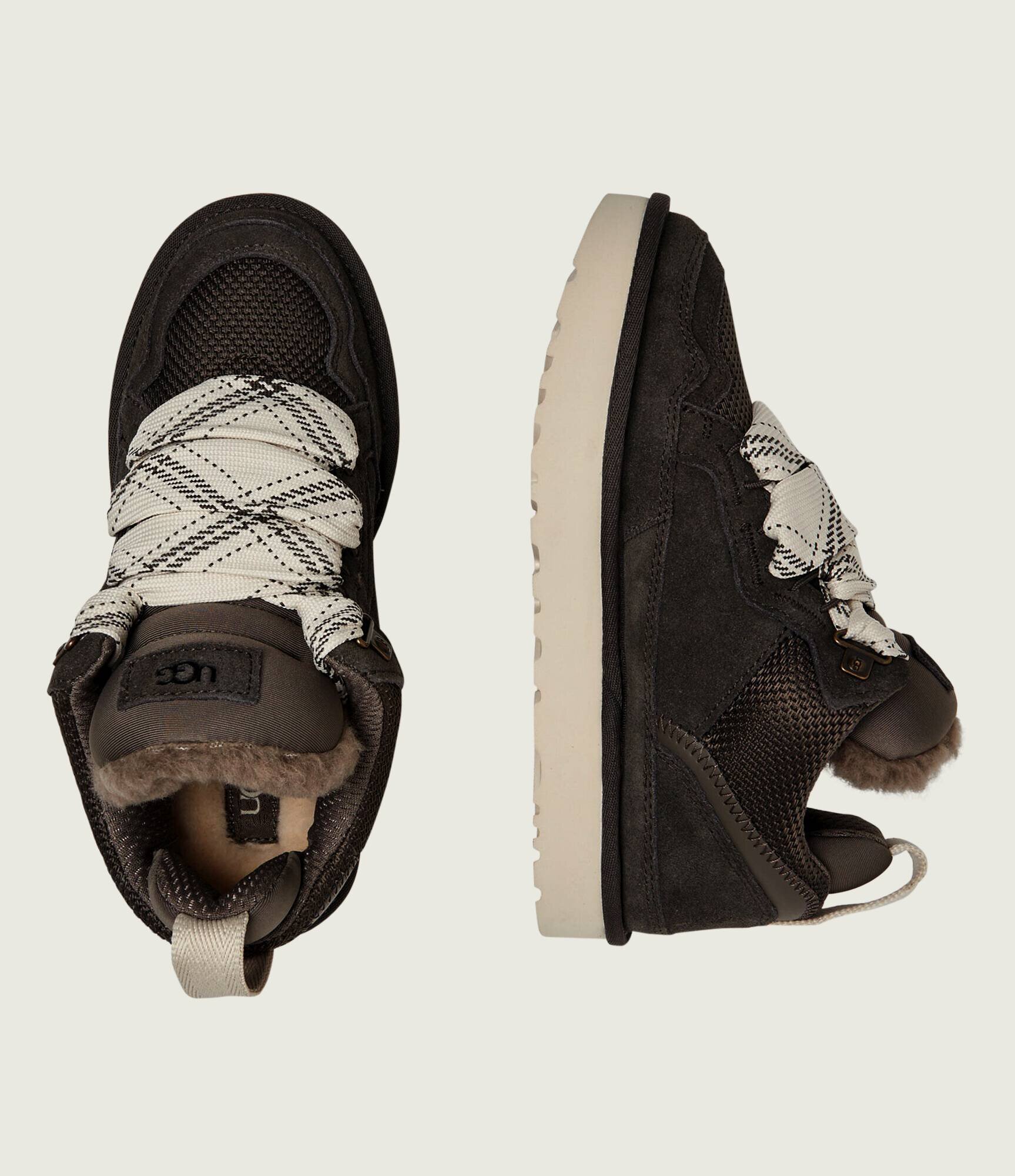 UGG Sneakers LOWMEL cu adaos de lână | shearling | piele întoarsă