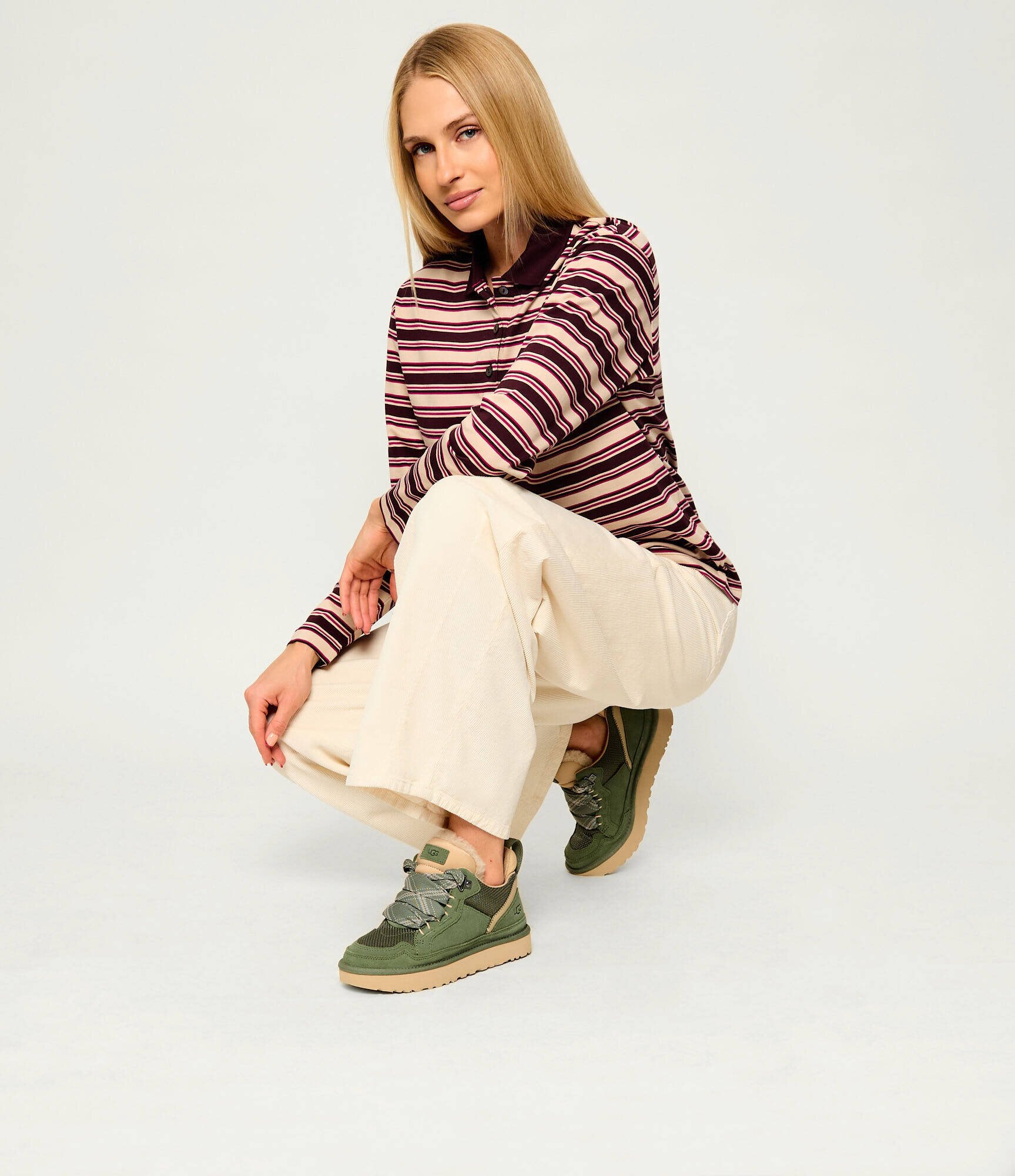 UGG Sneakers Lowmel | shearling | piele întoarsă (zamsz) | cu adaos de lână