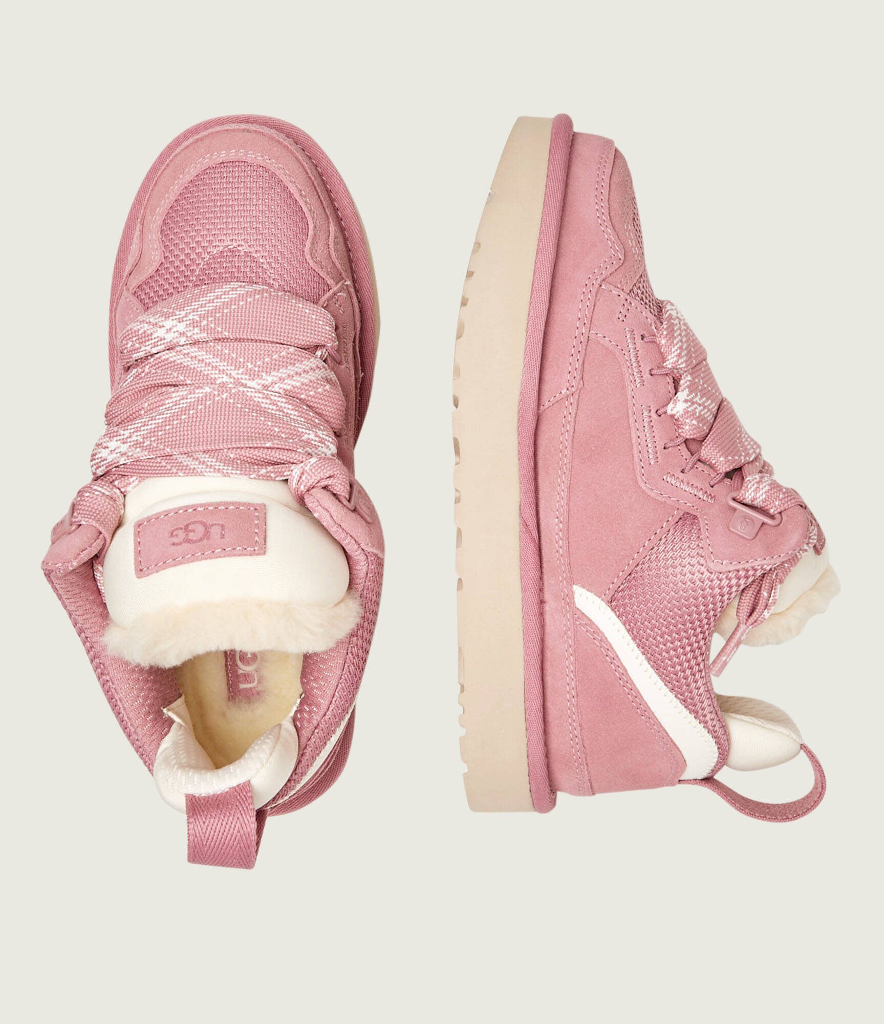 UGG Sneakers Lowmel | shearling | piele întoarsă (zamsz) | cu adaos de lână