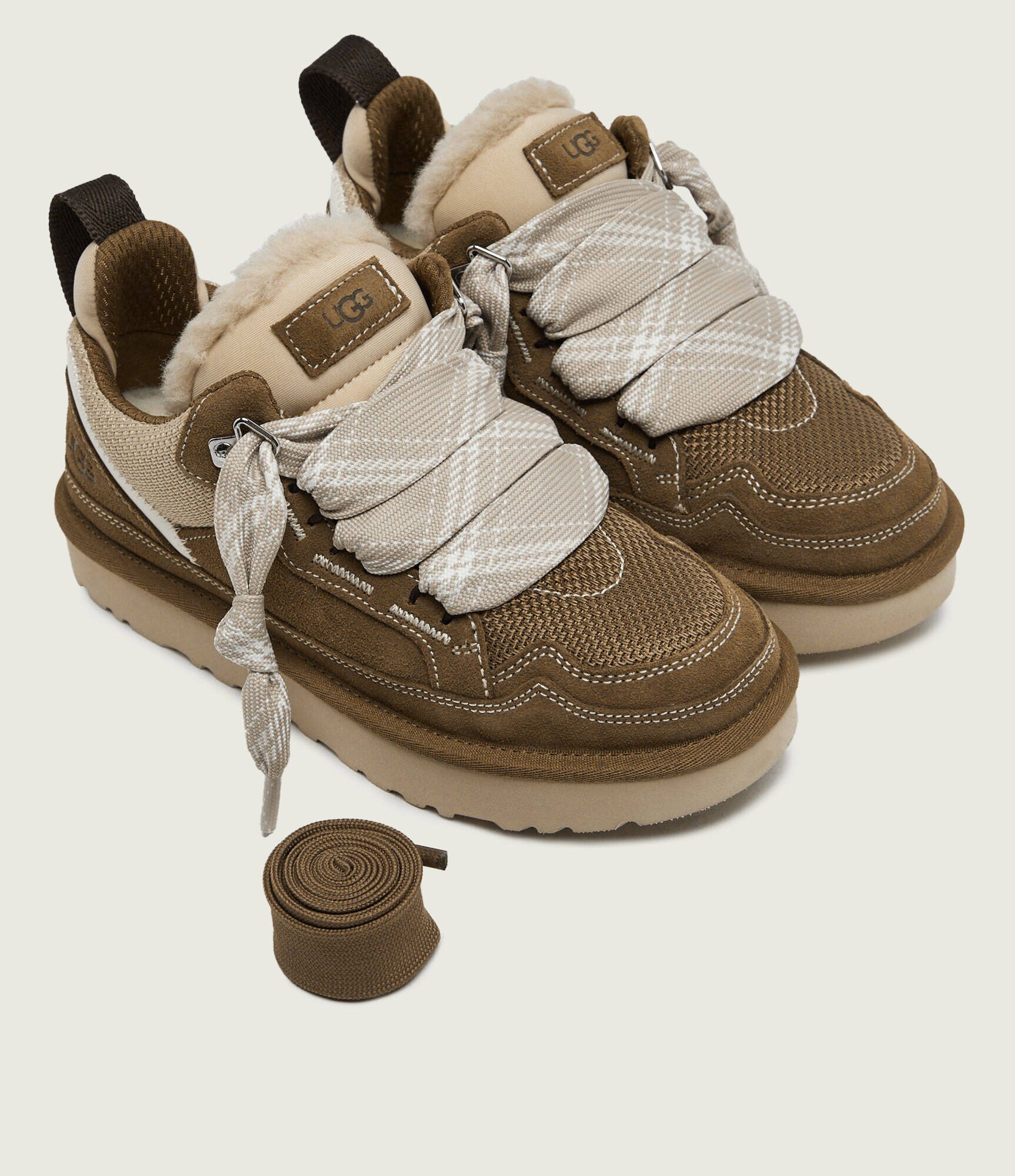 UGG Sneakers Lowmel | shearling | piele întoarsă (zamsz) | cu adaos de lână