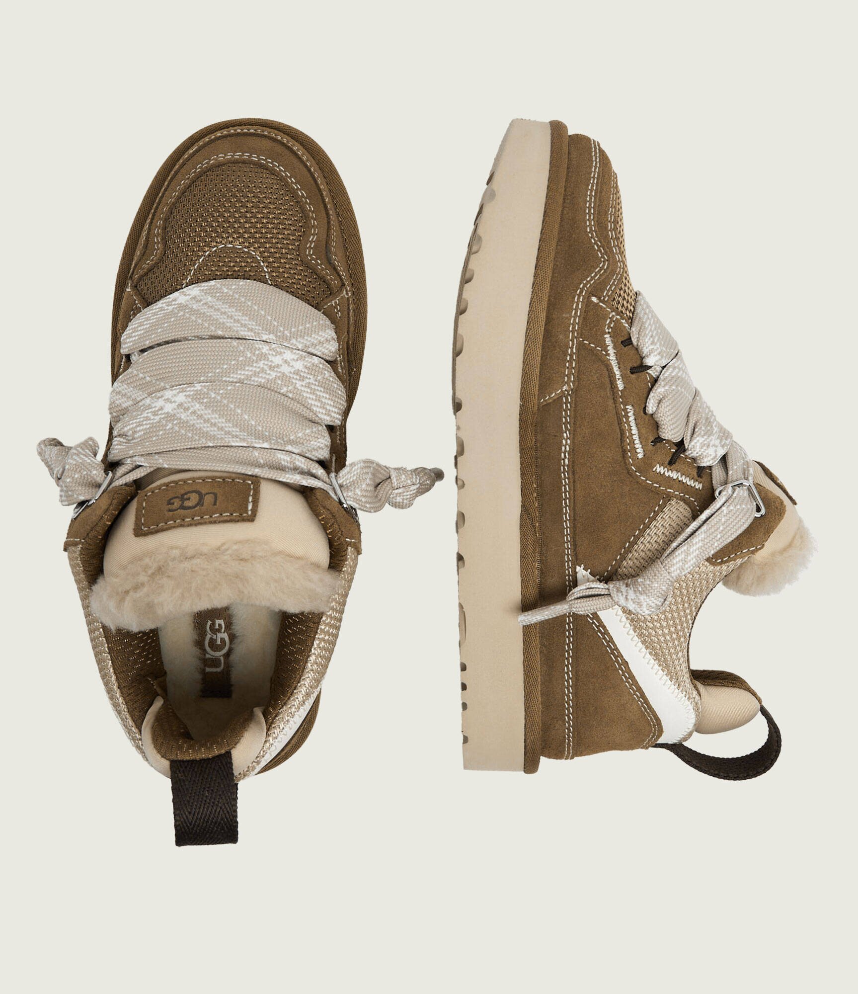 UGG Sneakers Lowmel | shearling | piele întoarsă (zamsz) | cu adaos de lână