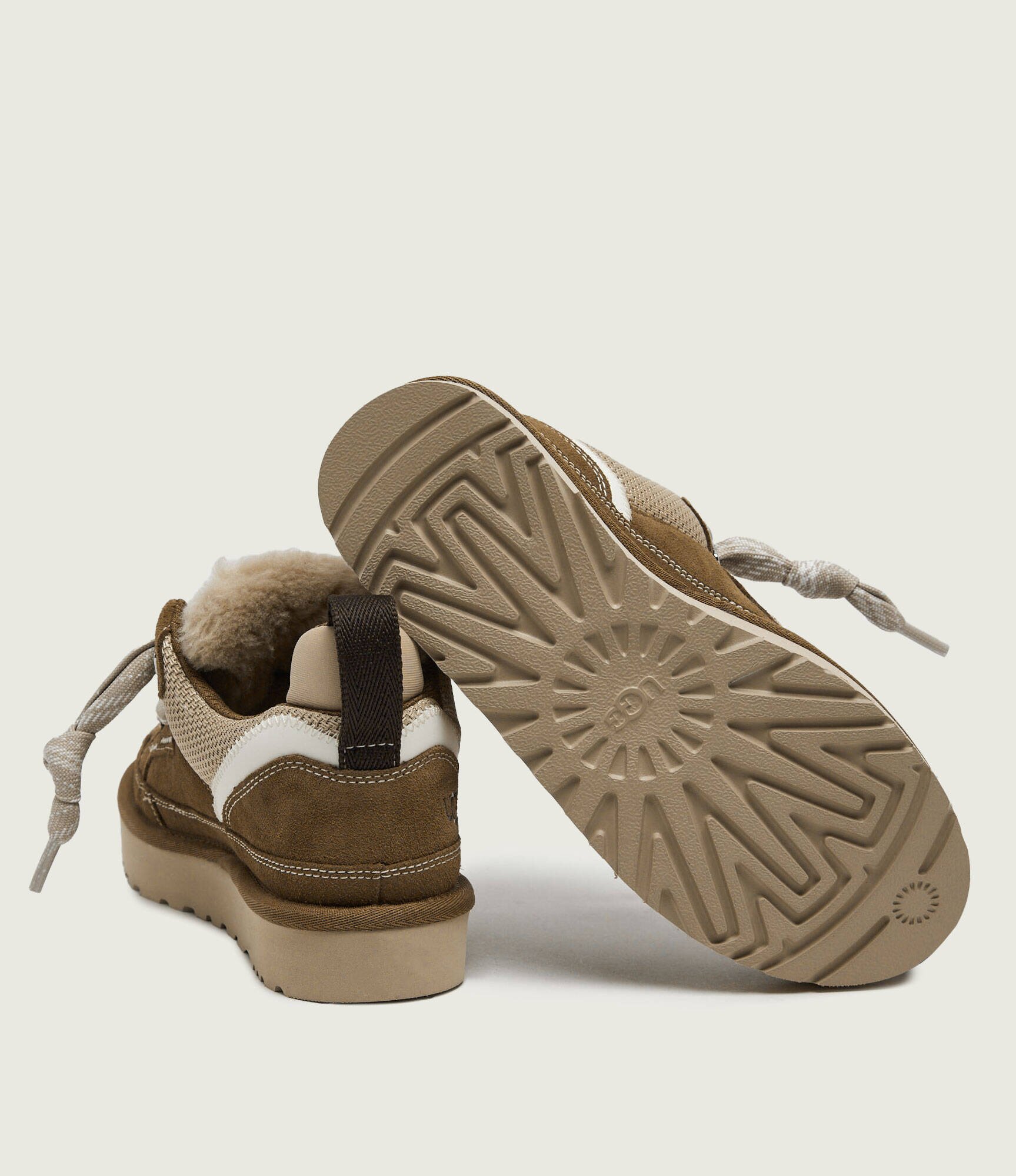 UGG Sneakers Lowmel | shearling | piele întoarsă (zamsz) | cu adaos de lână