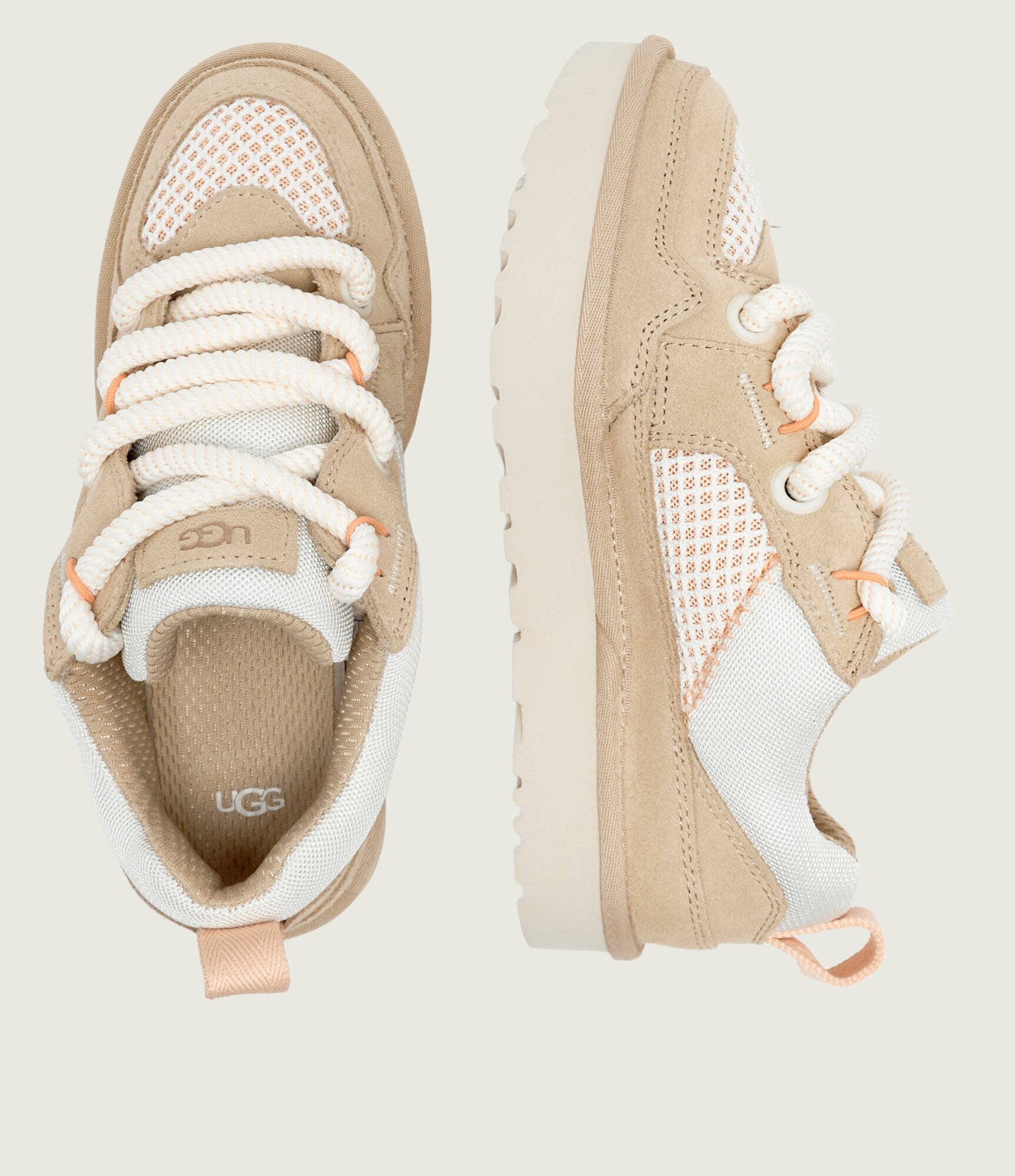 UGG Sneakers W LO LOWMEL MESH | piele întoarsă