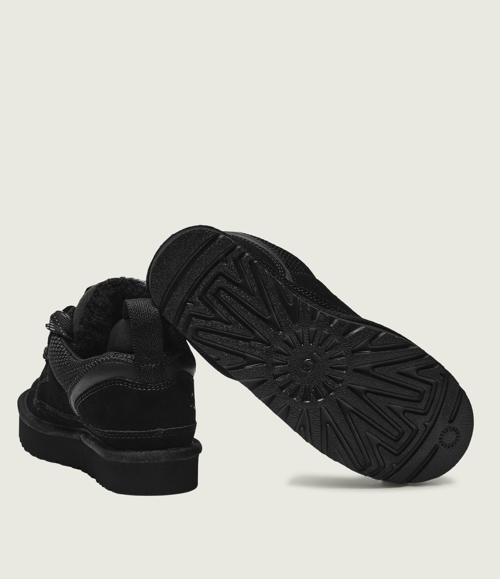 UGG Teniși din piele LOWMEL cu adaos de lână | shearling