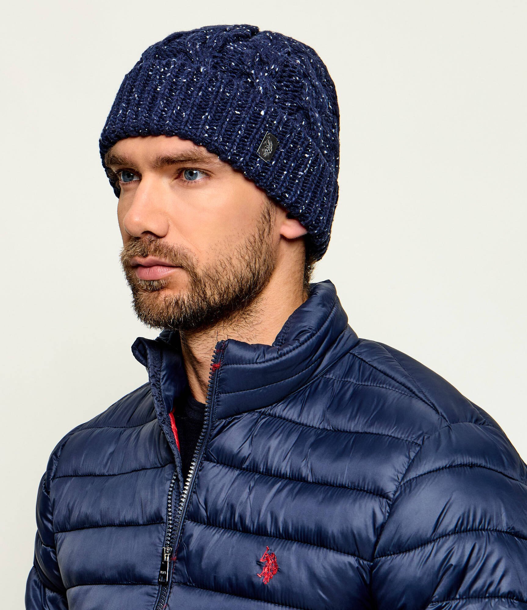 US Polo Assn Căciulă cu adaos de lână