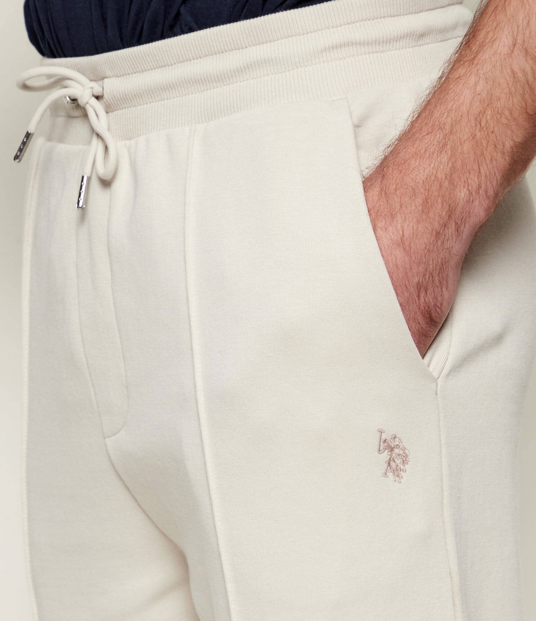 US Polo Assn Pantaloni de trening INTERLOCK PINTUCK | regular fit