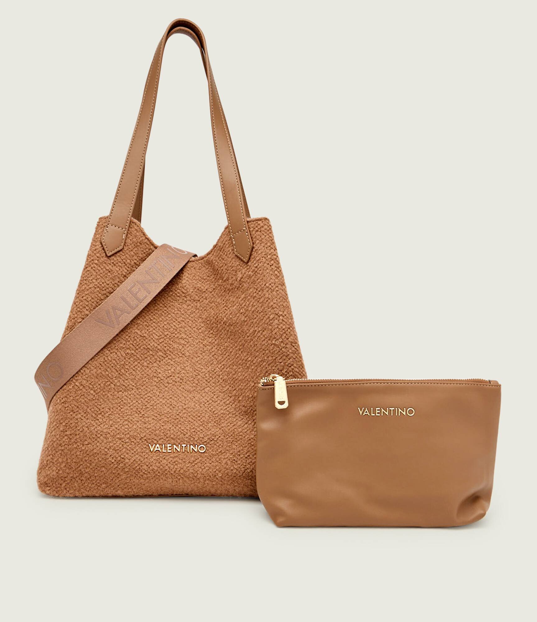 Valentino Geantă shopper + borsetă COURMAYEUR