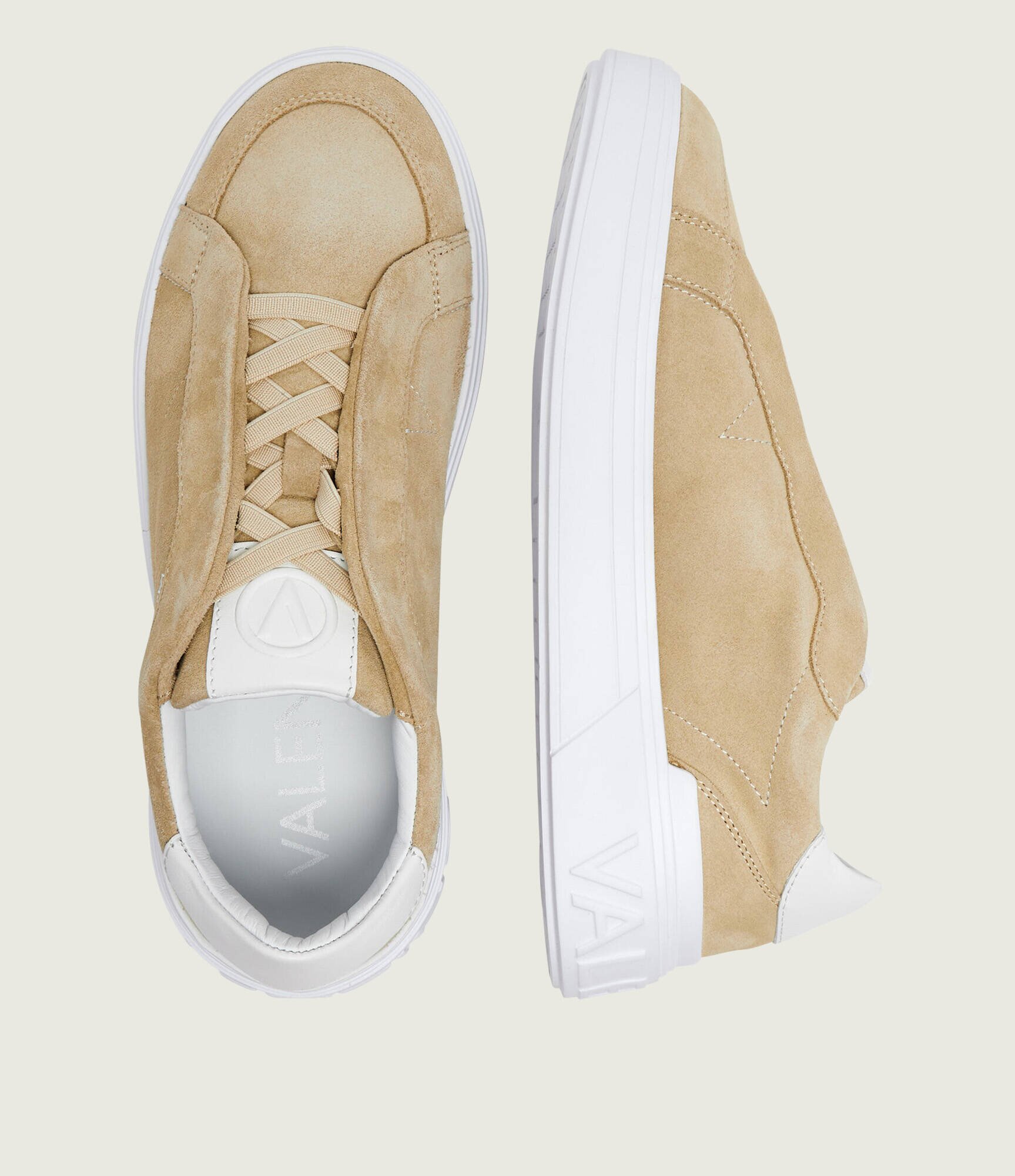 Valentino Sneakers Crust | piele întoarsă