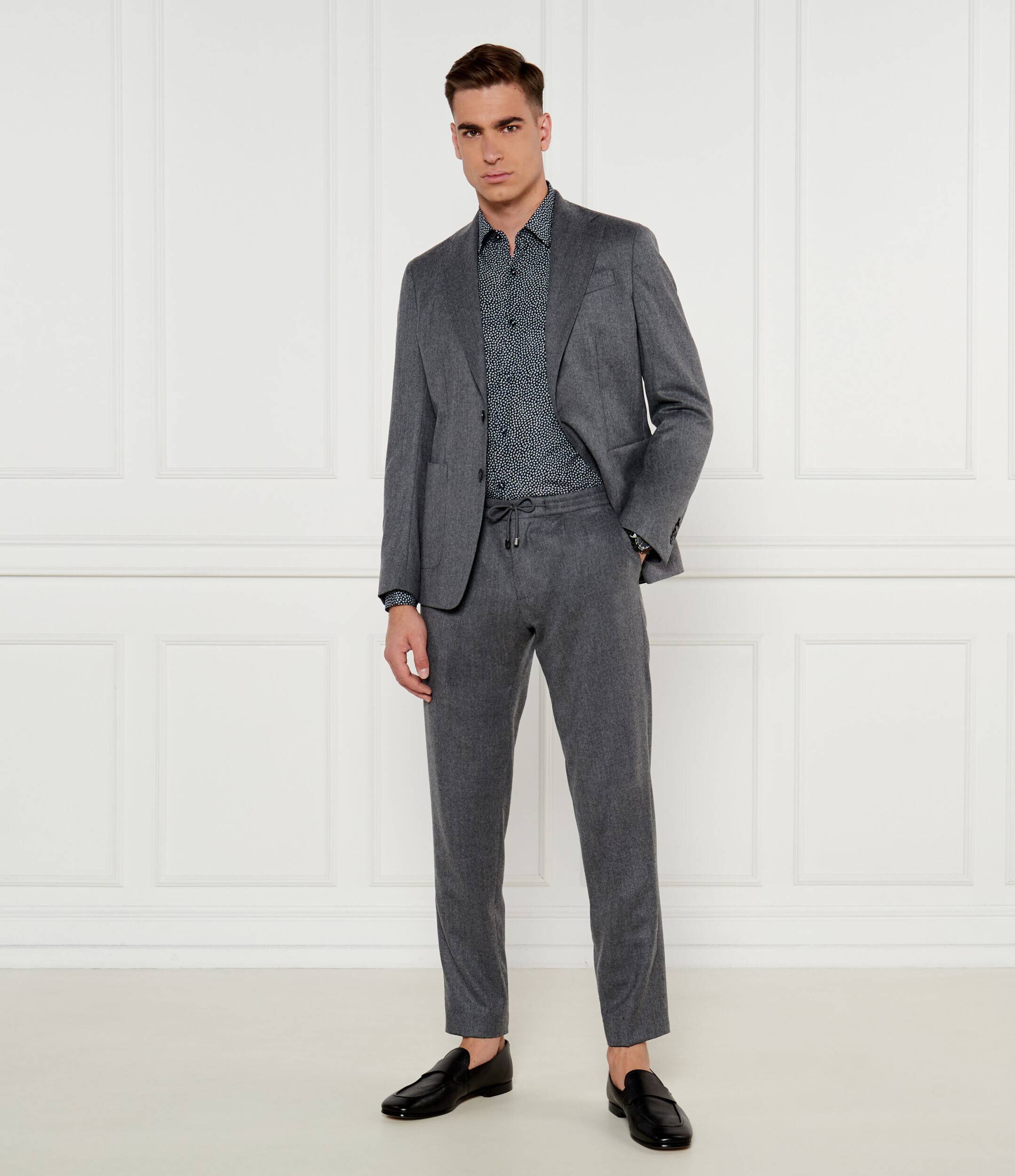 van Laack De lână pantaloni chino HENOK | Regular Fit