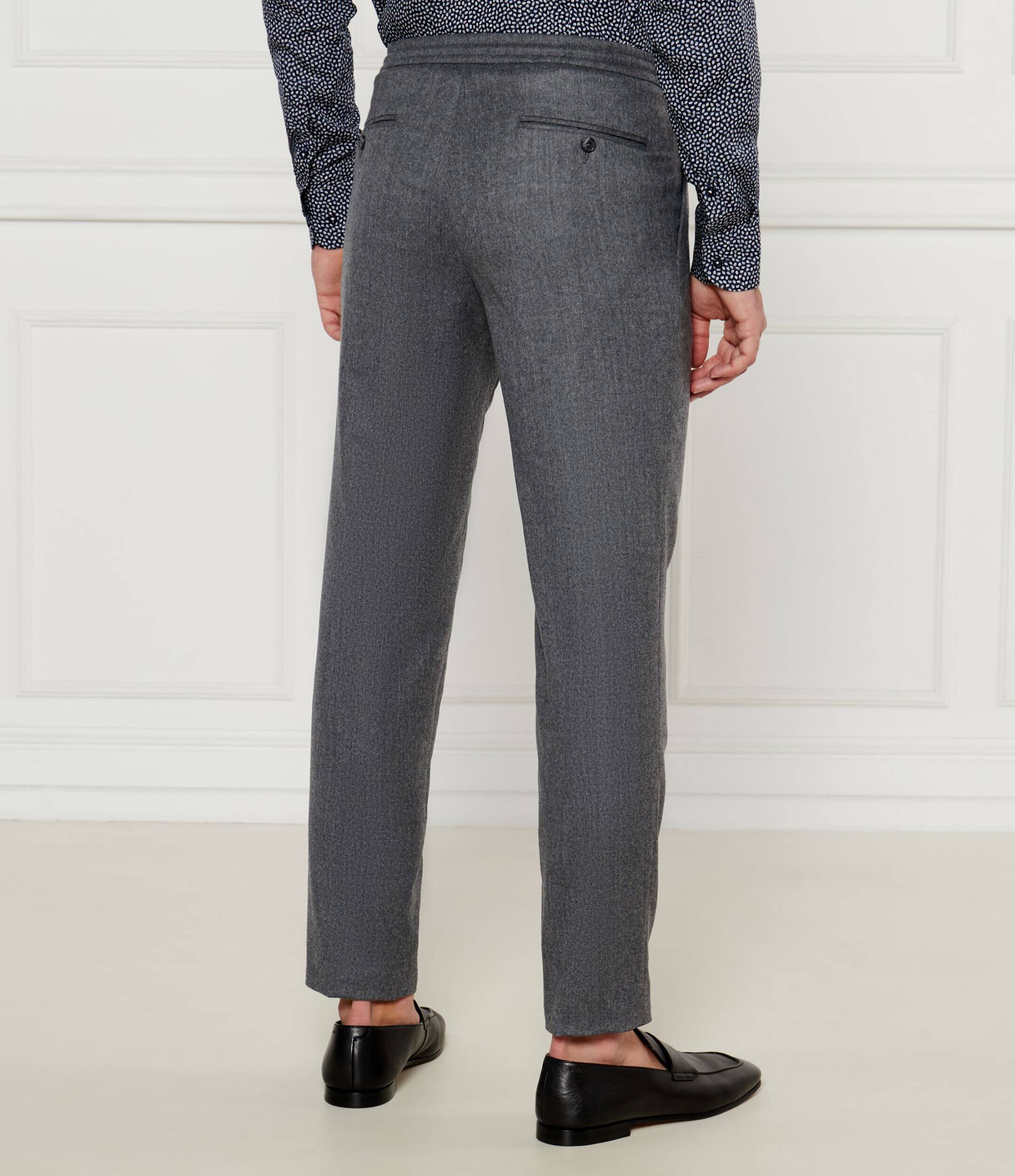 van Laack De lână pantaloni chino HENOK | Regular Fit