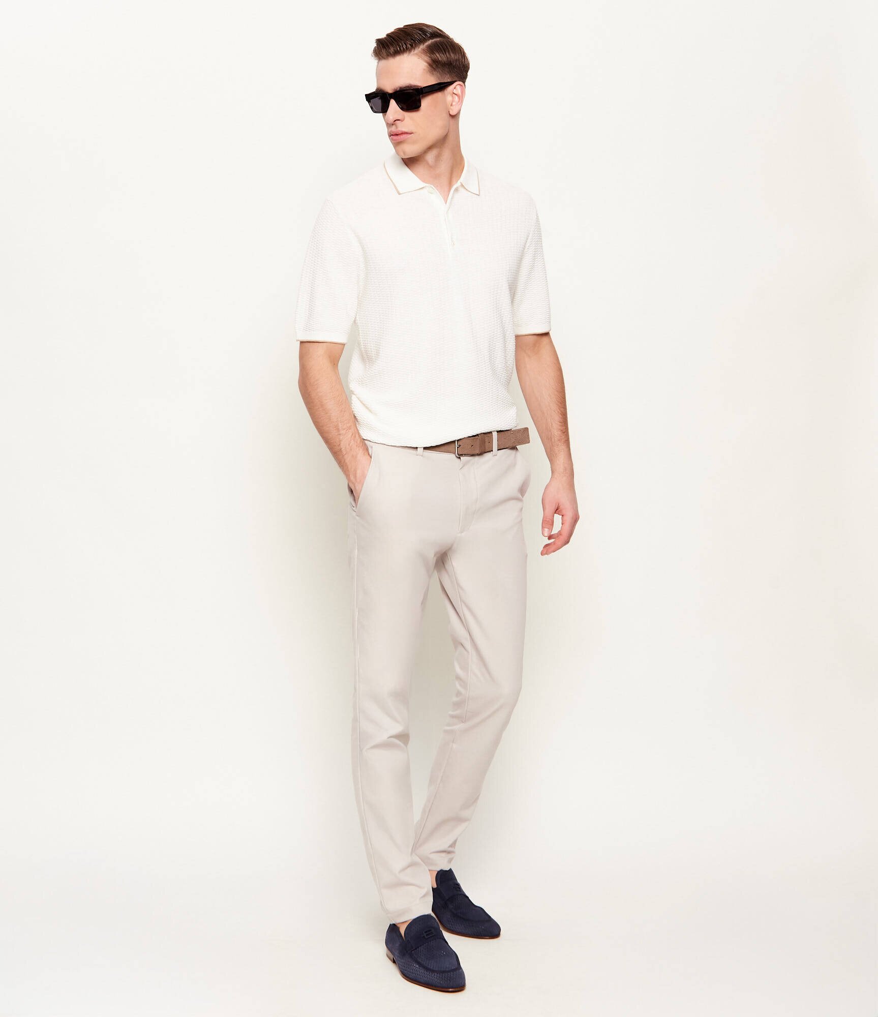 van Laack Polo | regular fit cu adaos de cașmir