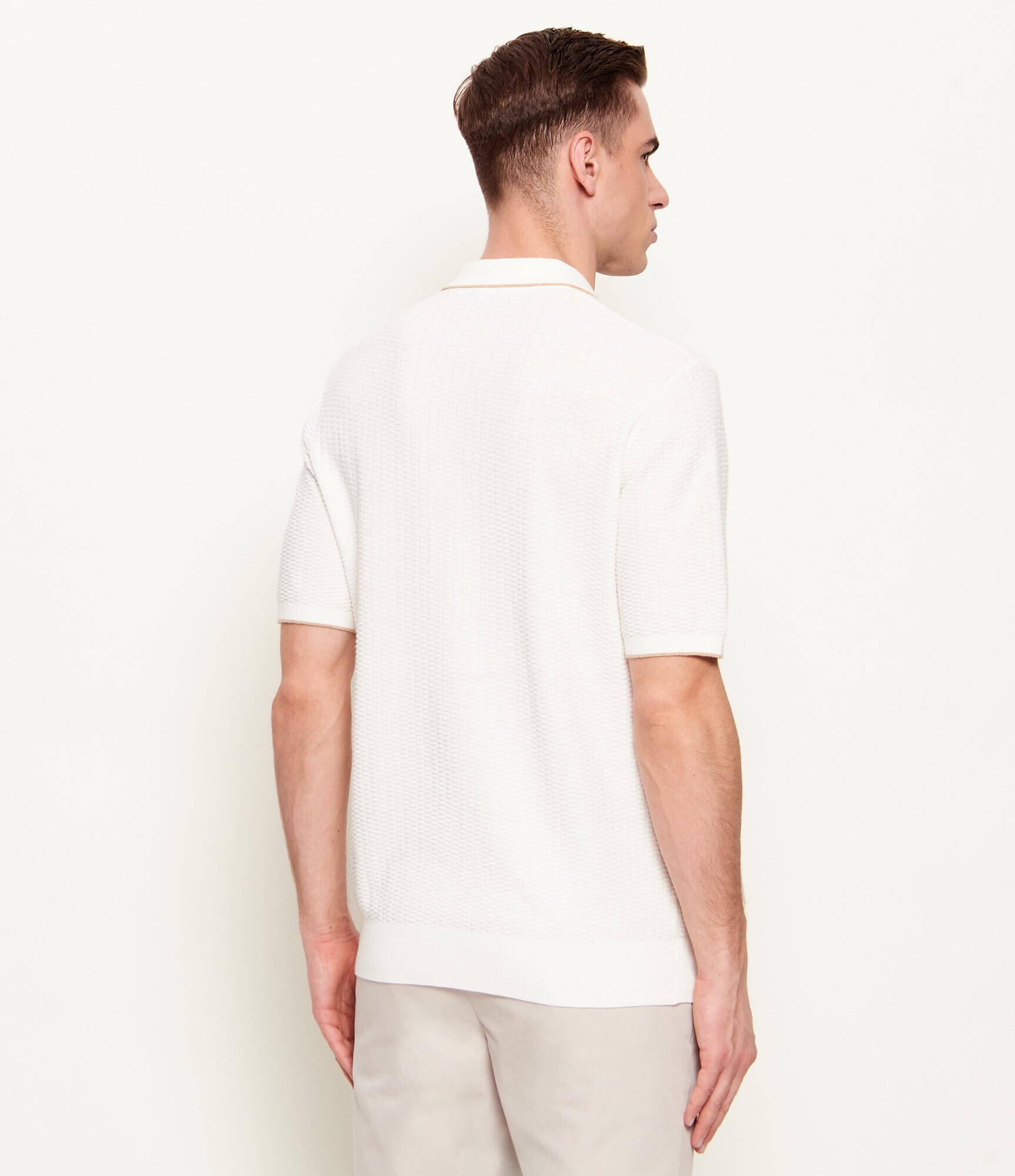 van Laack Polo | regular fit cu adaos de cașmir