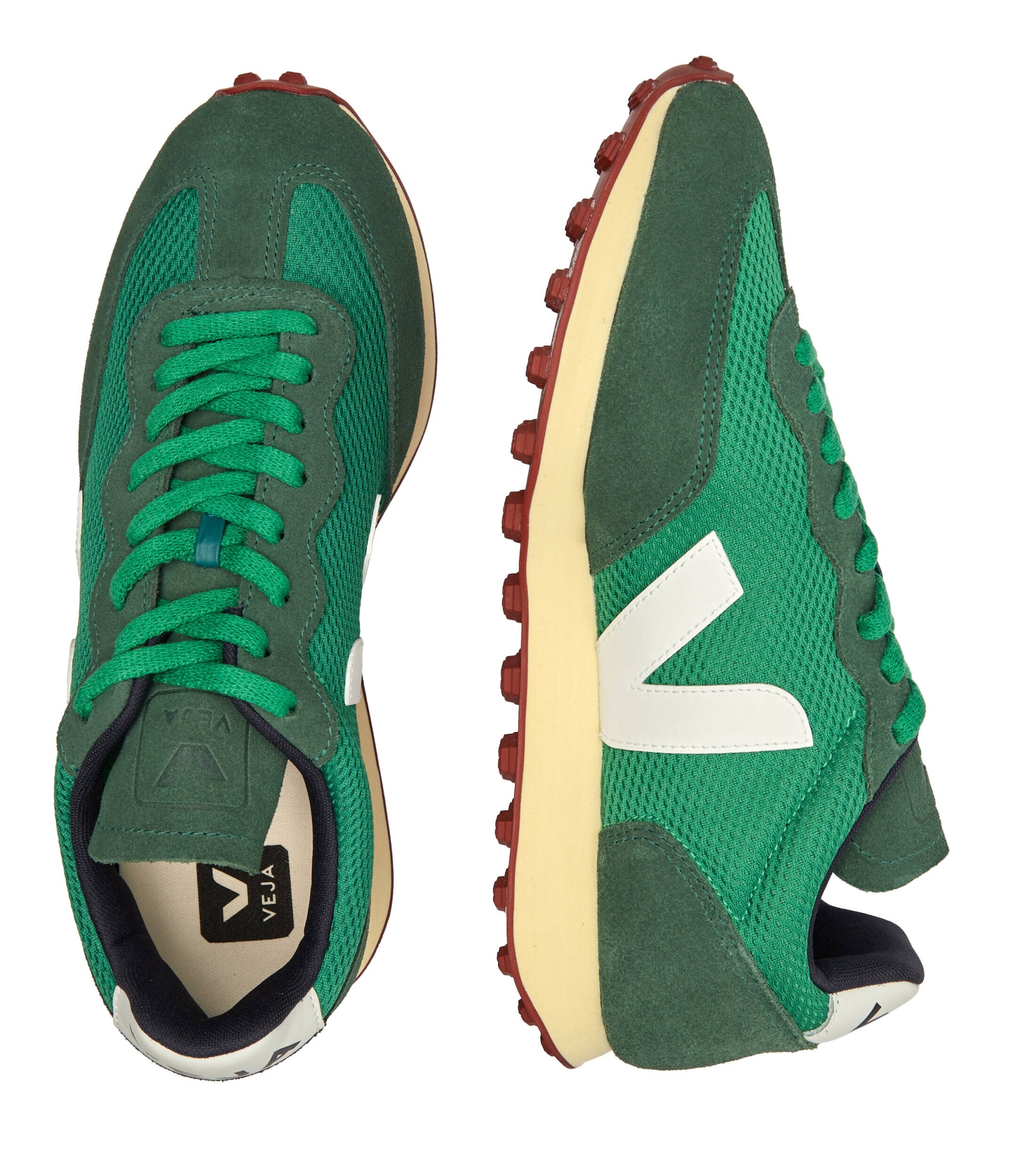 Veja Sneakers Rio Branco cu adaos de piele