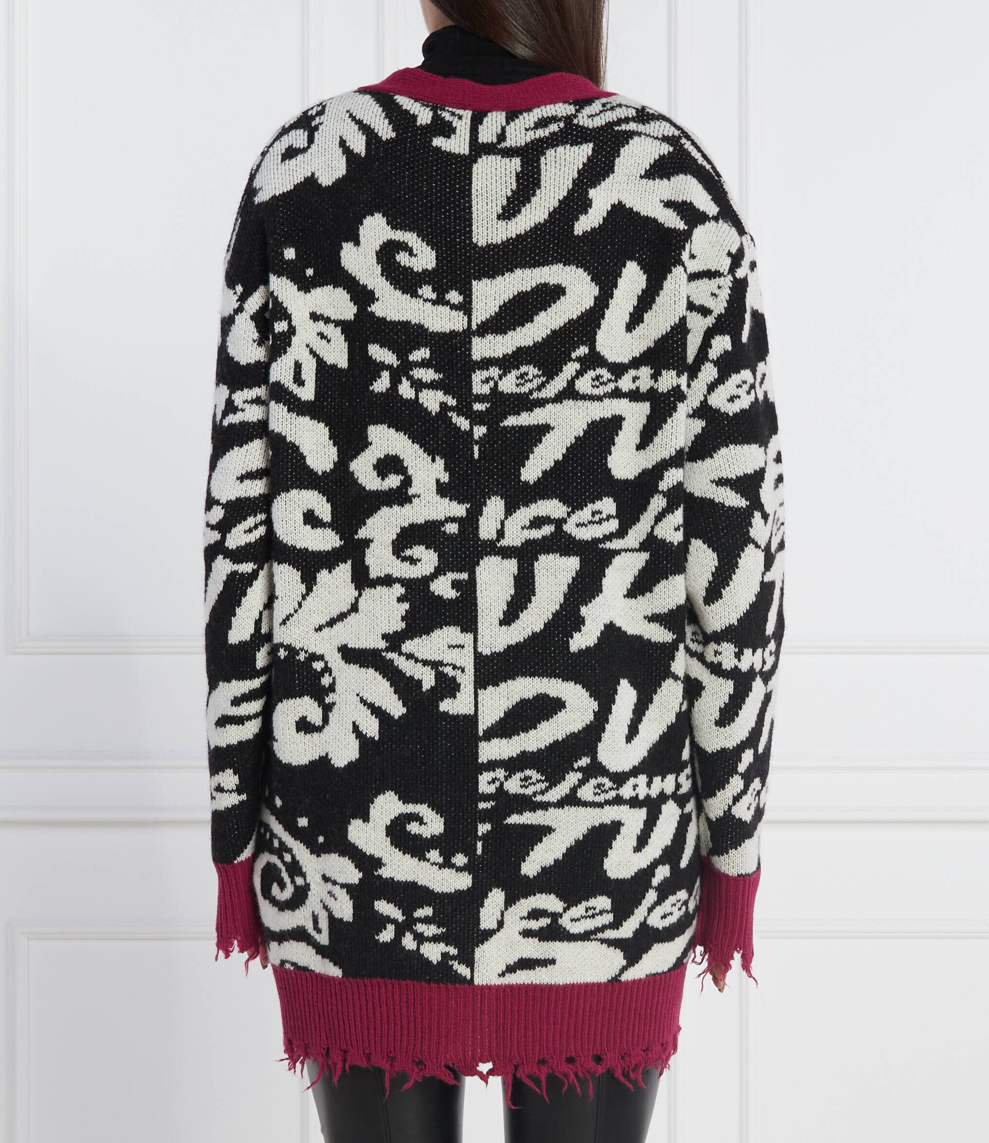 Versace Jeans Couture Cardigan | Relaxed fit cu adaos de lână