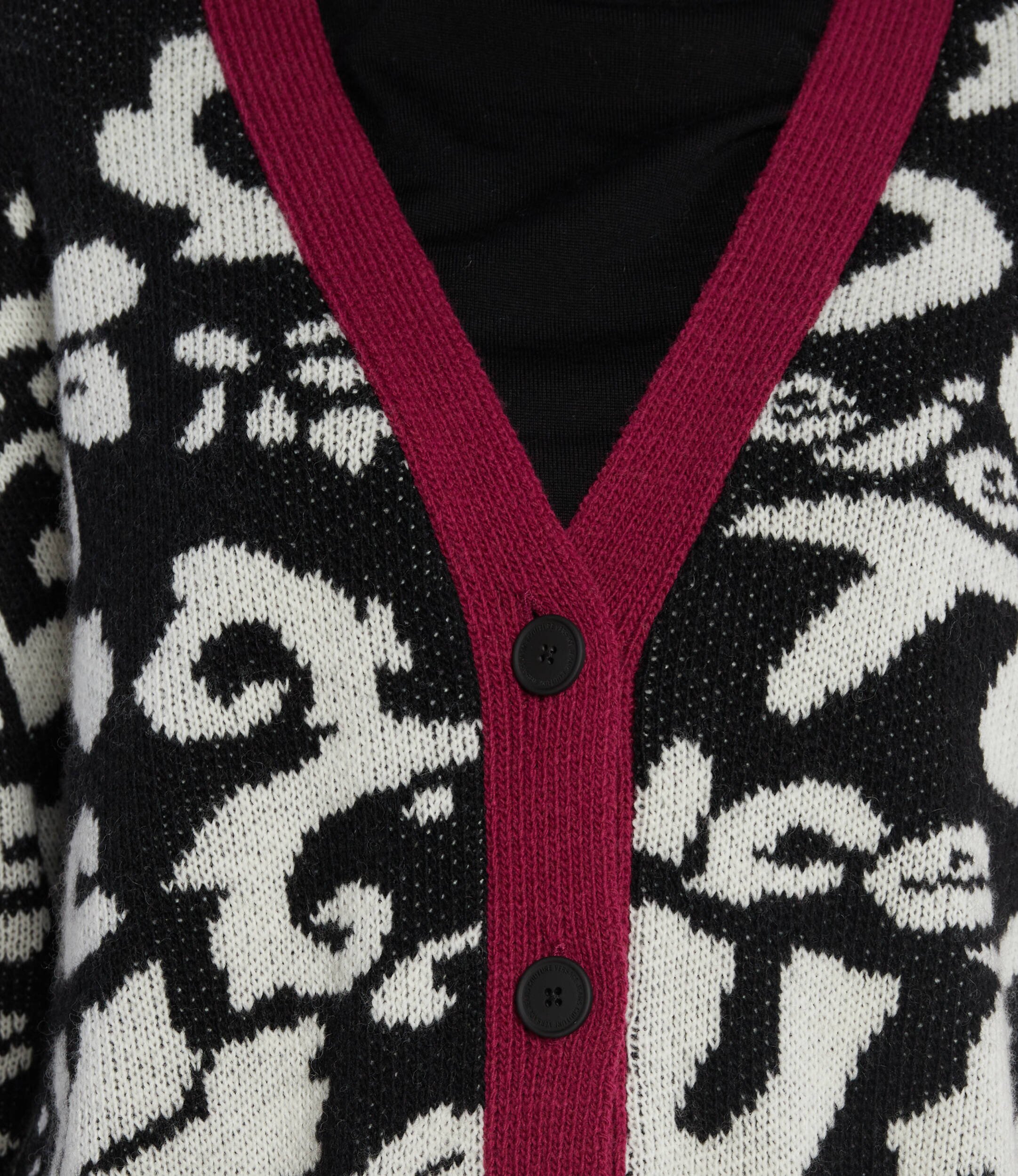 Versace Jeans Couture Cardigan | Relaxed fit cu adaos de lână