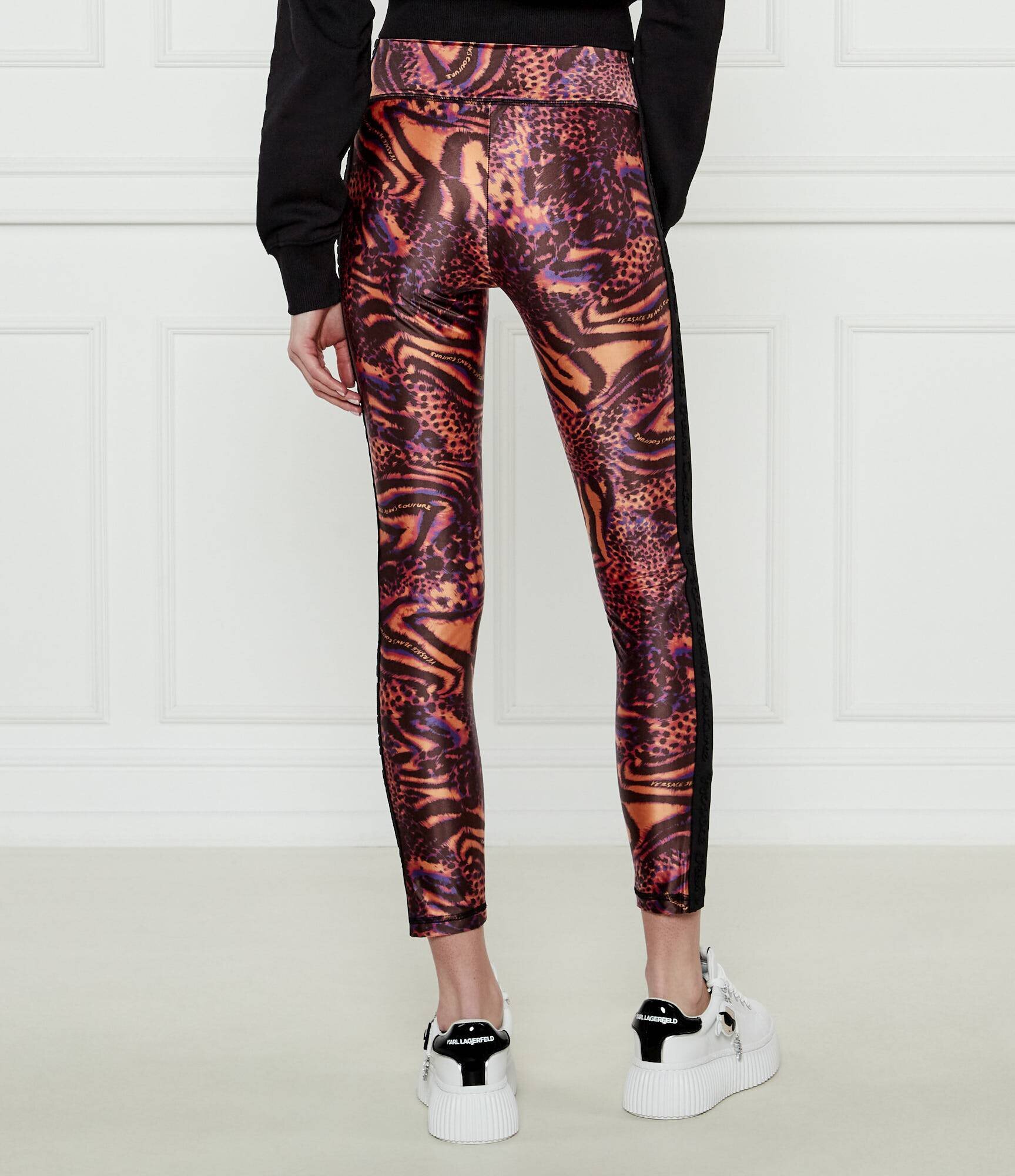 Versace Jeans Couture Colanți FUSEAUX | Slim Fit