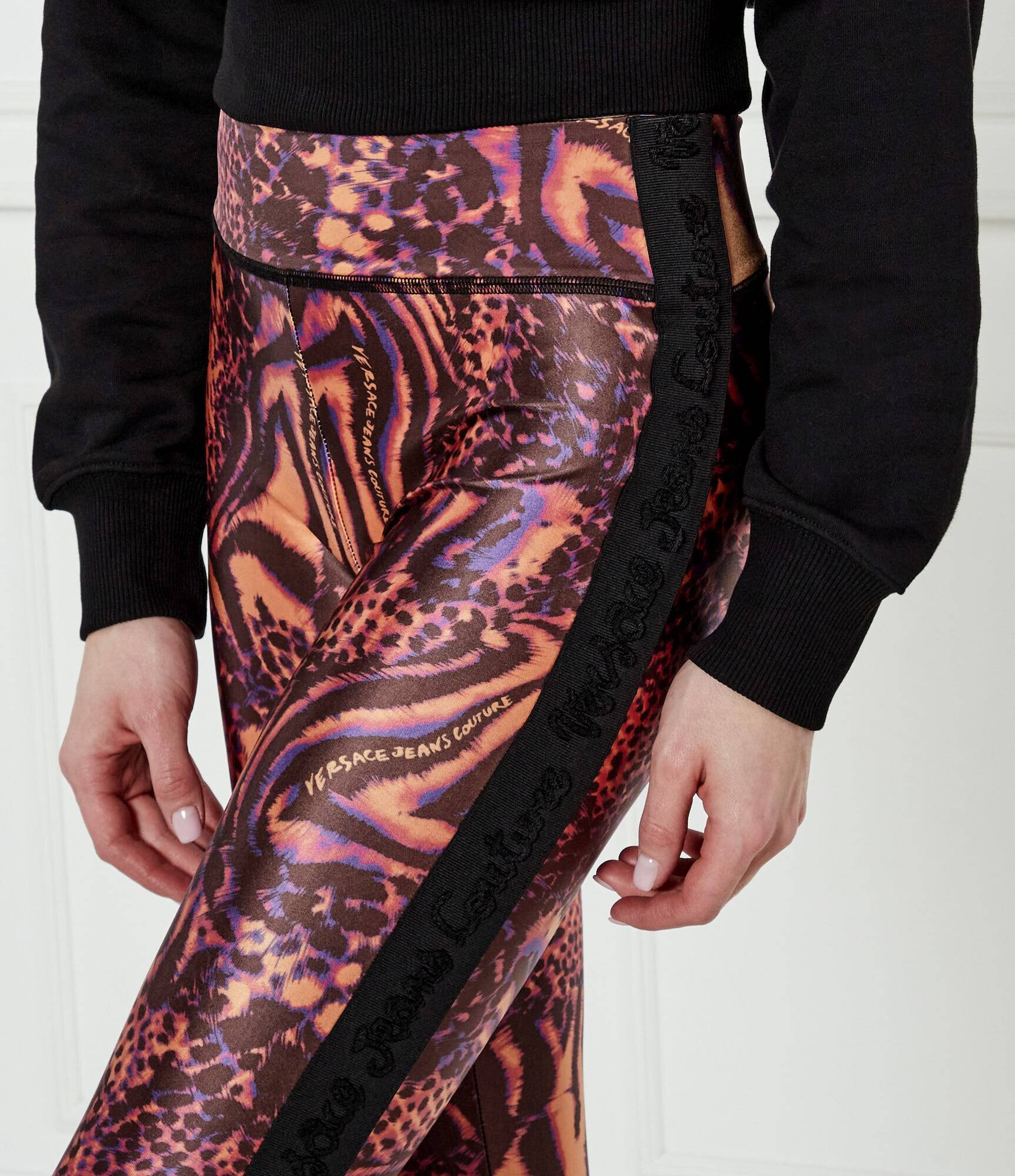 Versace Jeans Couture Colanți FUSEAUX | Slim Fit