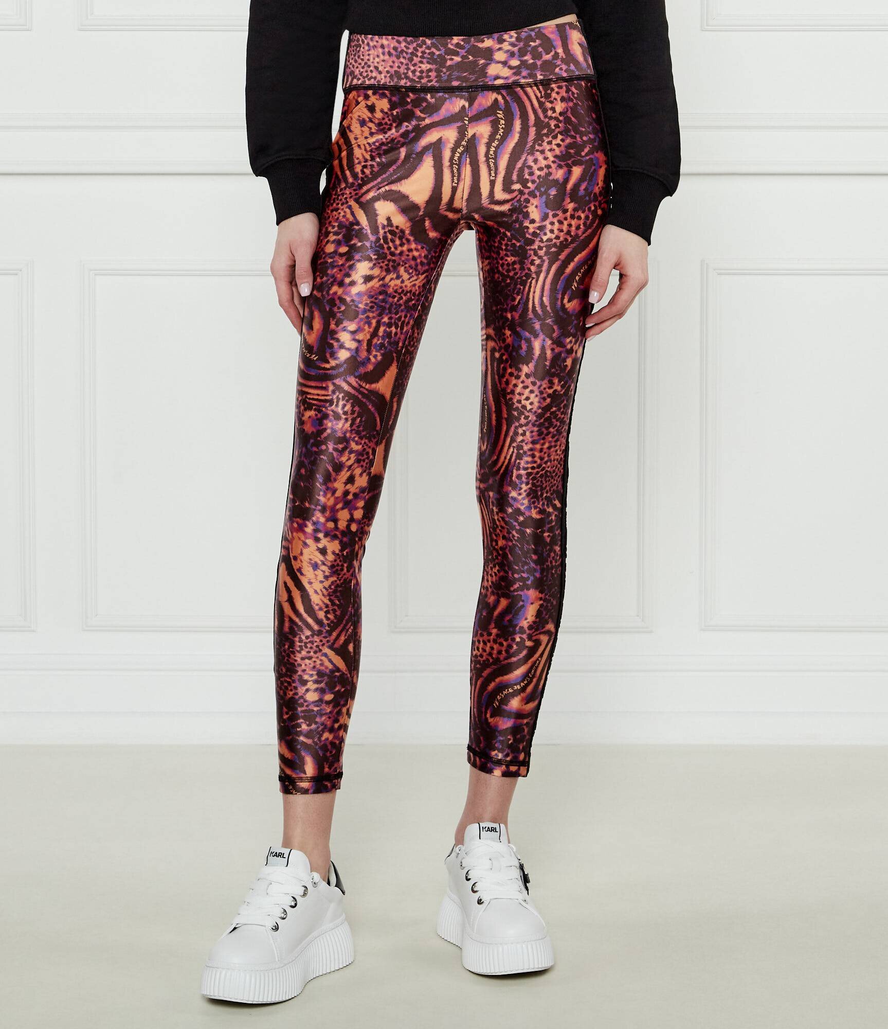 Versace Jeans Couture Colanți FUSEAUX | Slim Fit