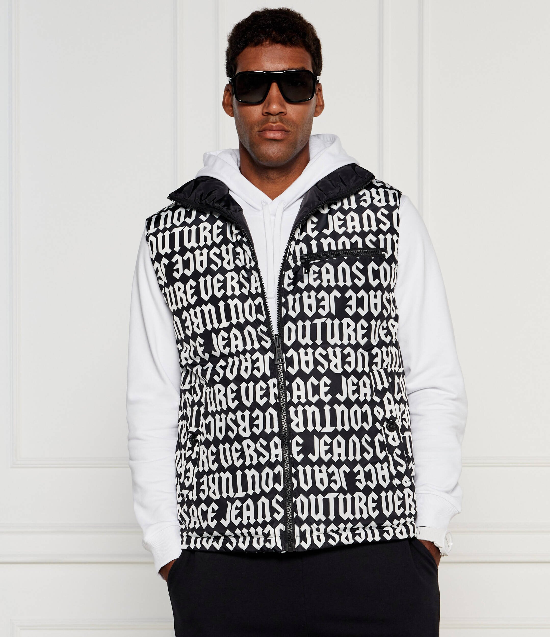 Versace Jeans Couture Cu două fețe vestă GILET