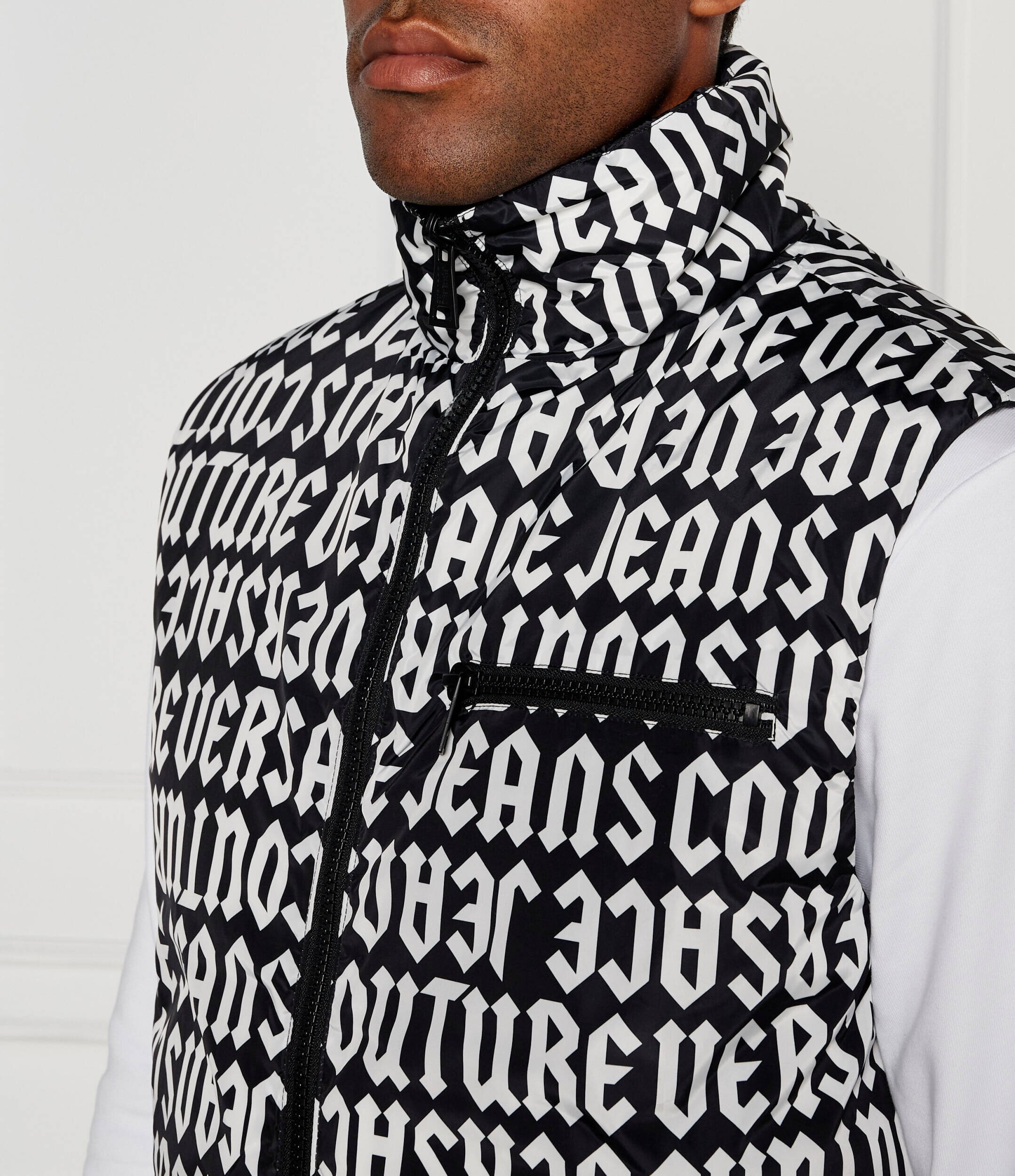 Versace Jeans Couture Cu două fețe vestă GILET