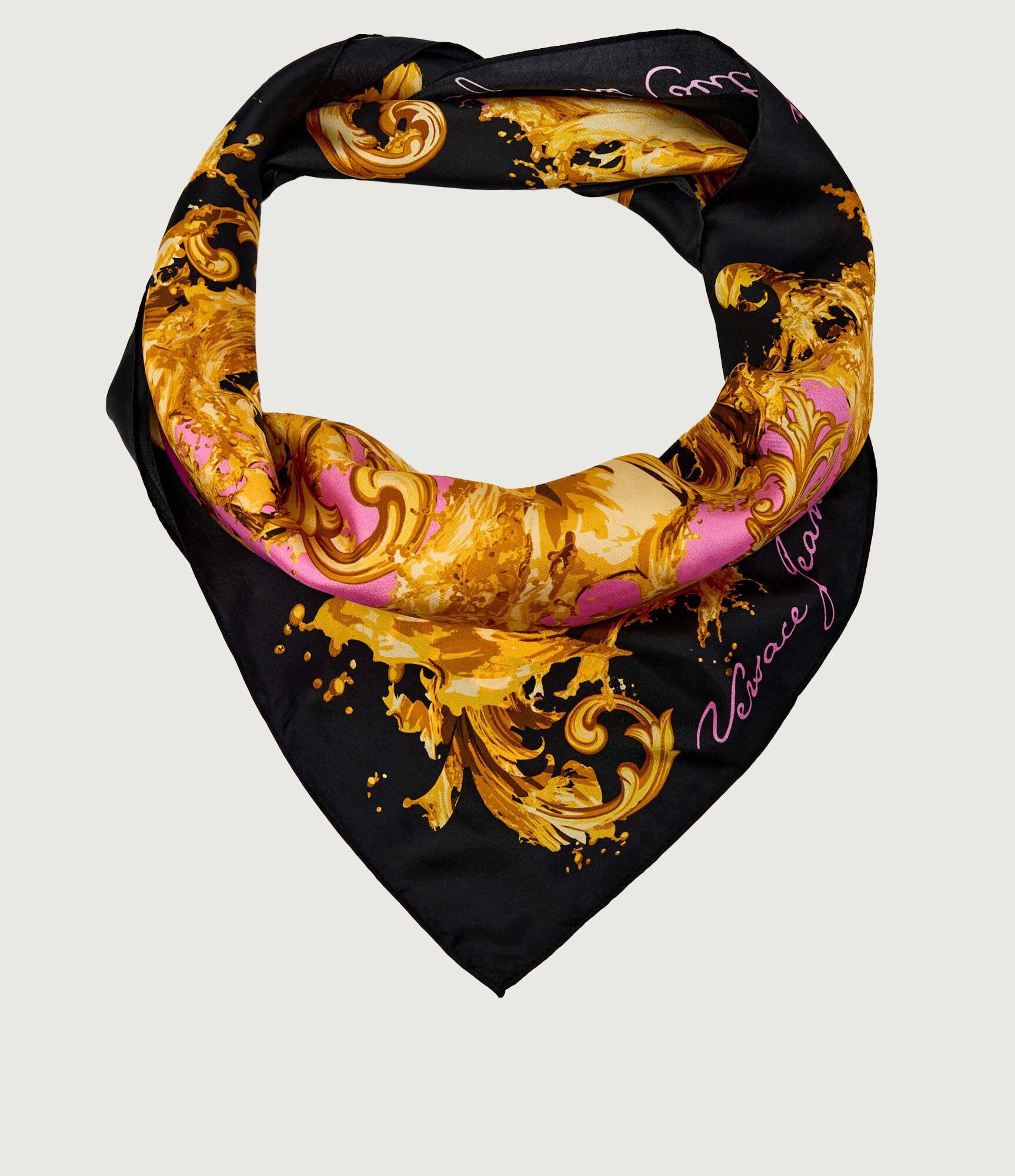 Versace Jeans Couture De mătase eșarfă