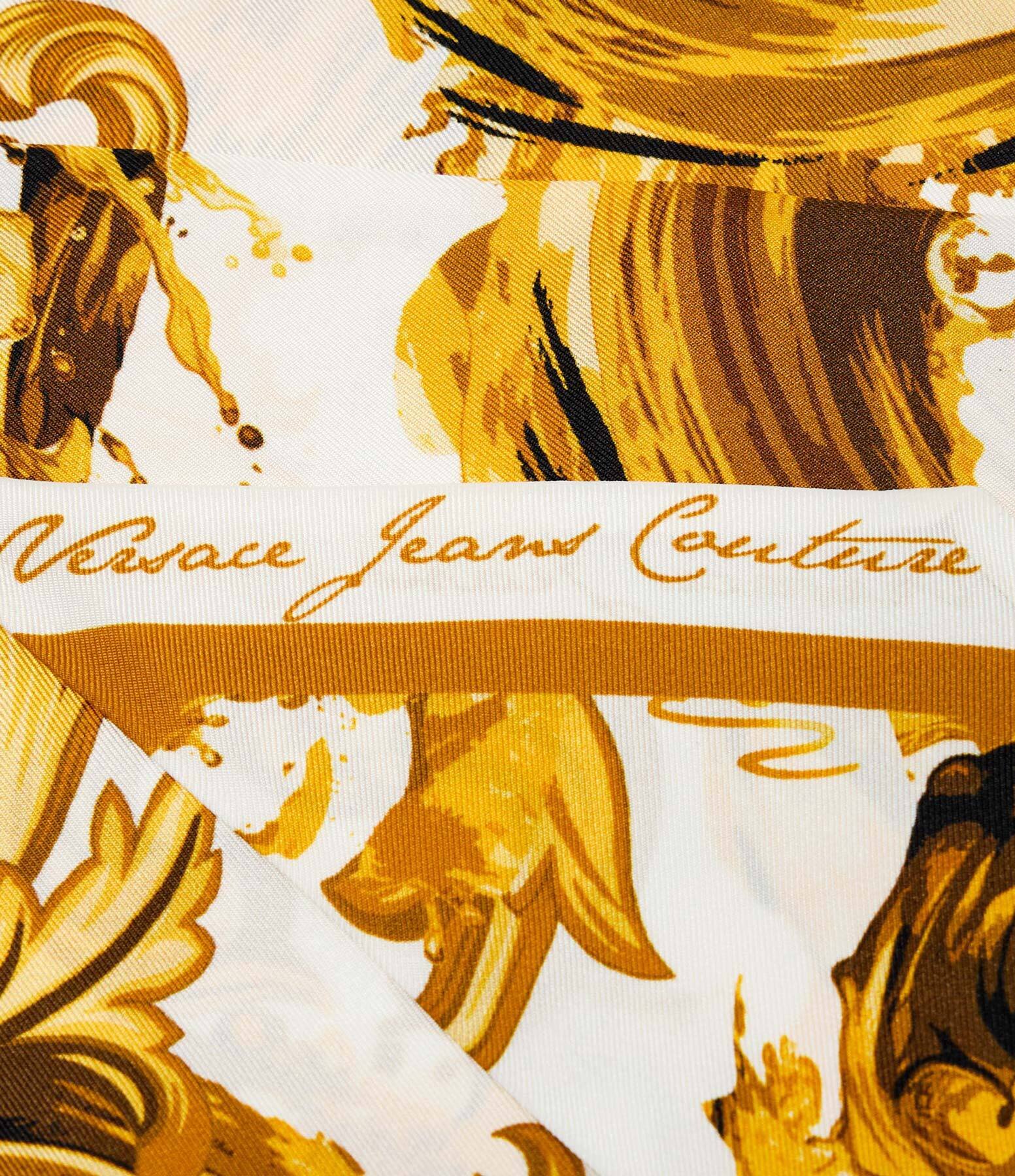 Versace Jeans Couture De mătase eșarfă pătrată
