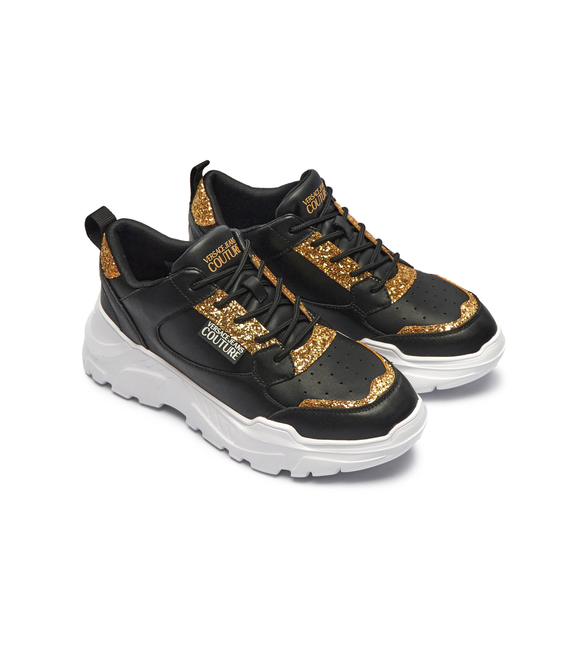 Versace Jeans Couture De piele sneakers