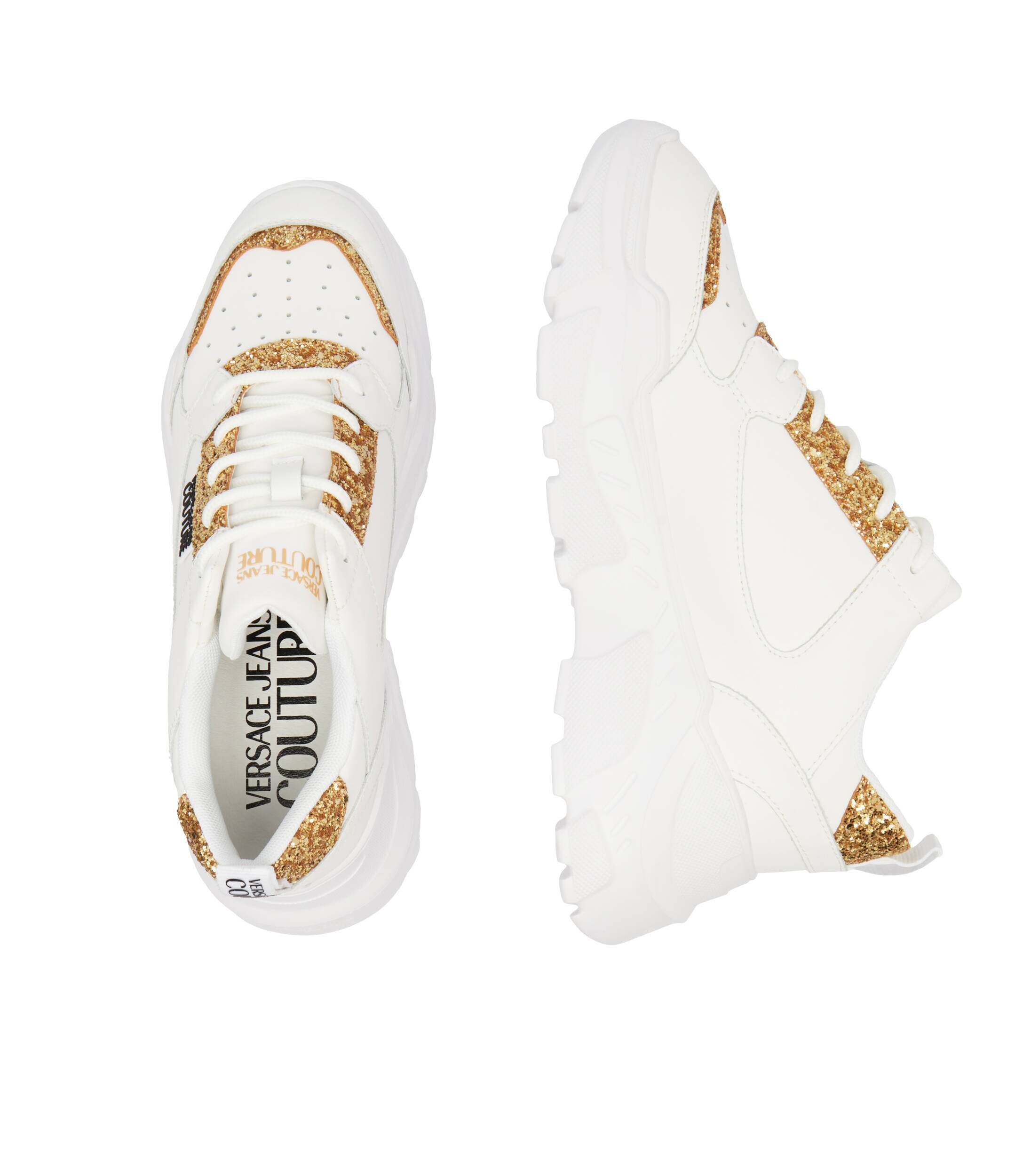 Versace Jeans Couture De piele sneakers